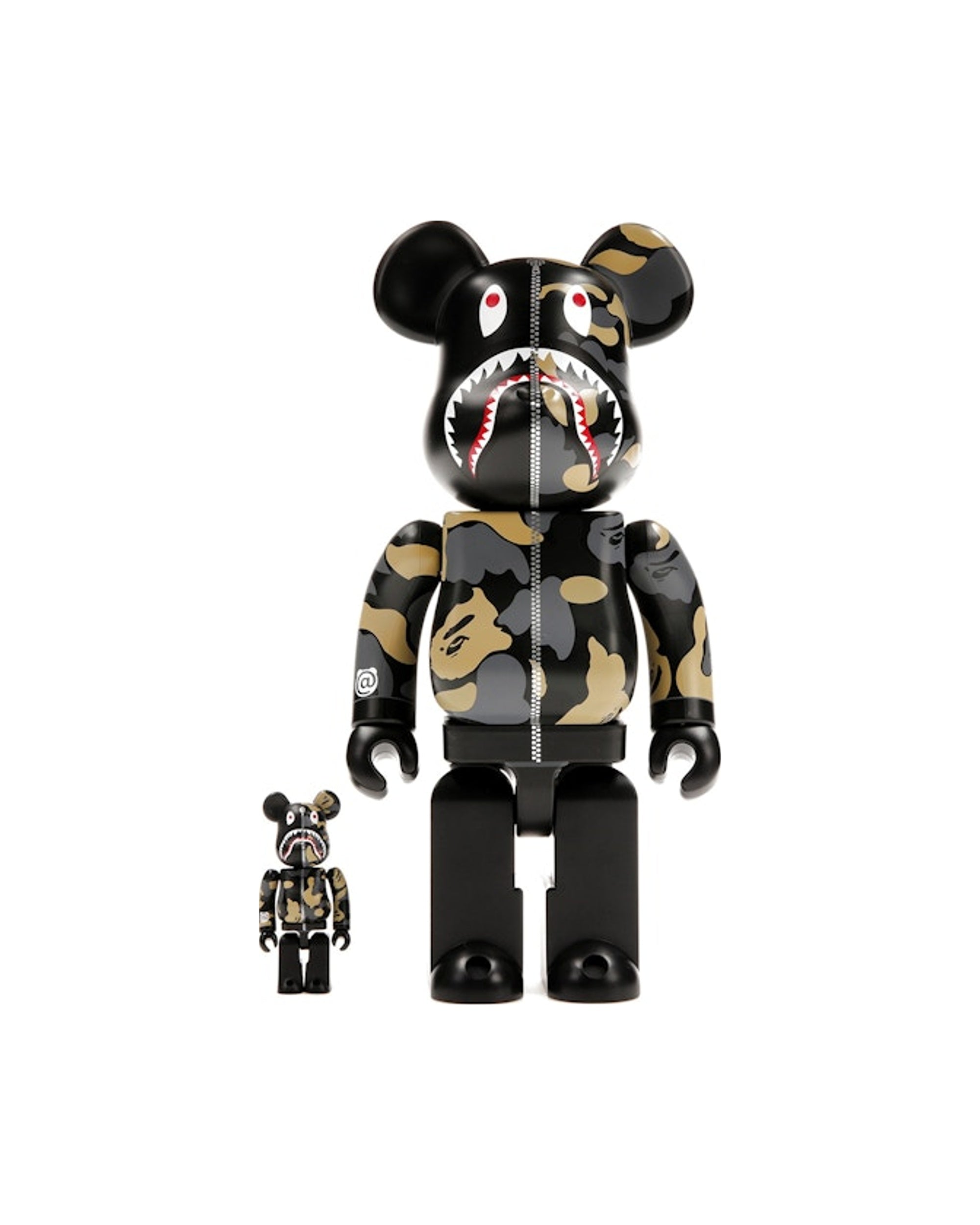 Bearbrick x BAPE Shark Camo Set - Madison Avenue