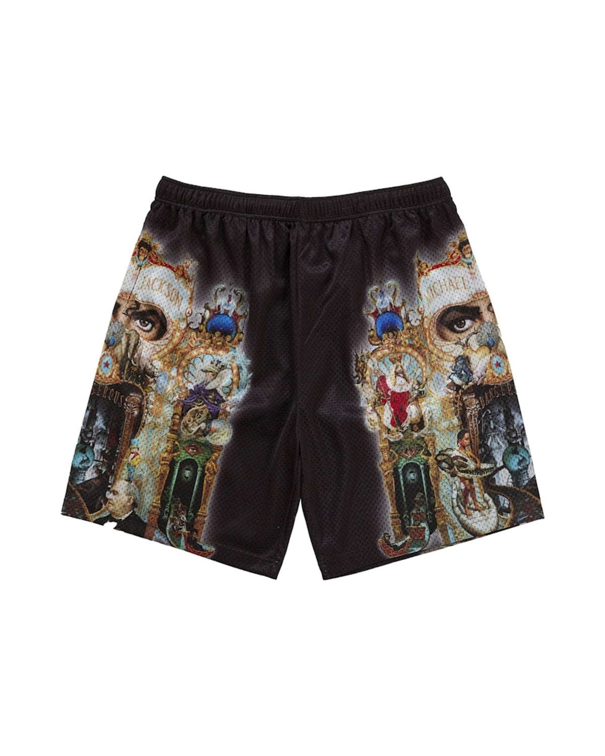 Supreme Michael Jackson Dangerous Mesh Shorts Black