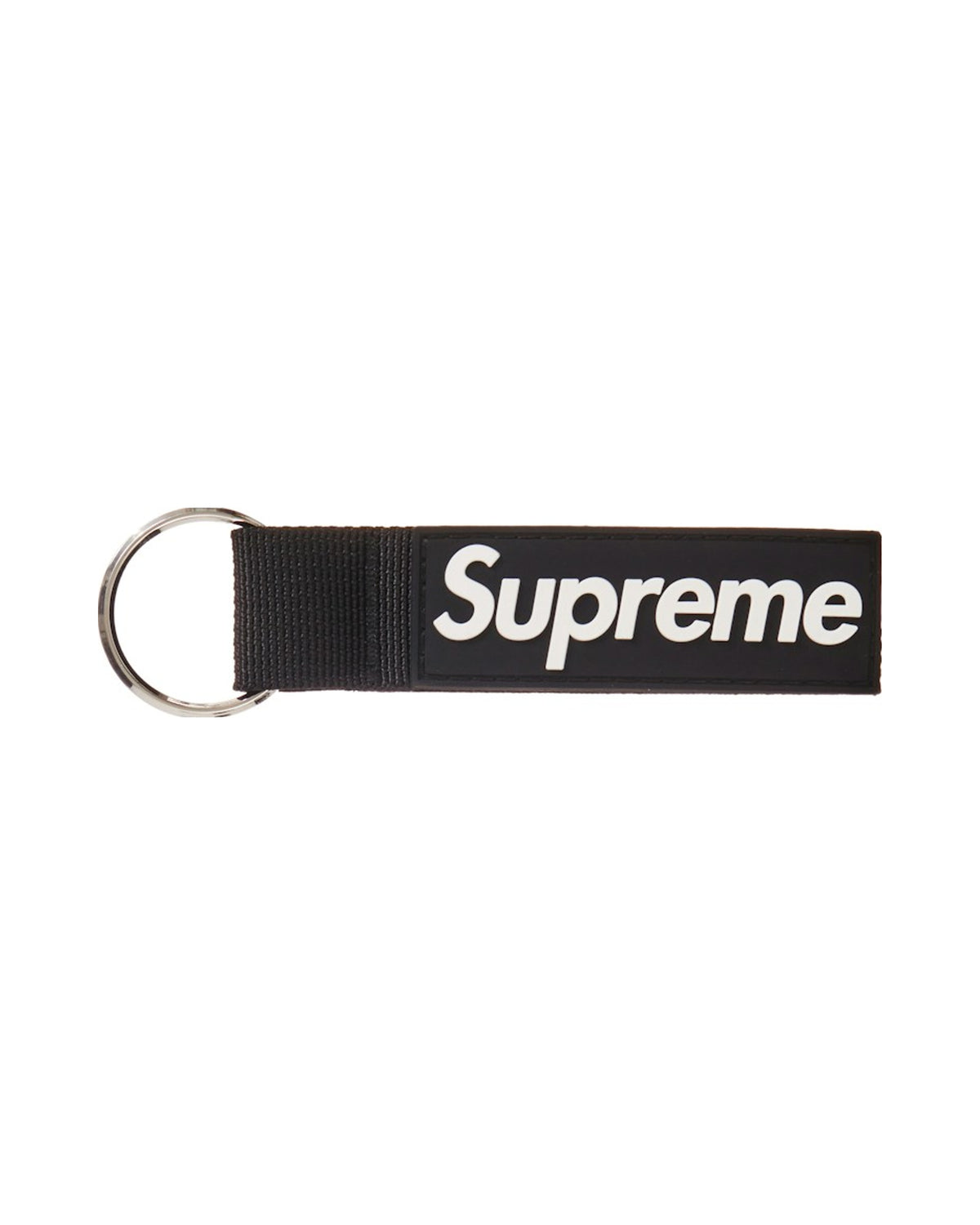 Supreme Webbing Keychain Black