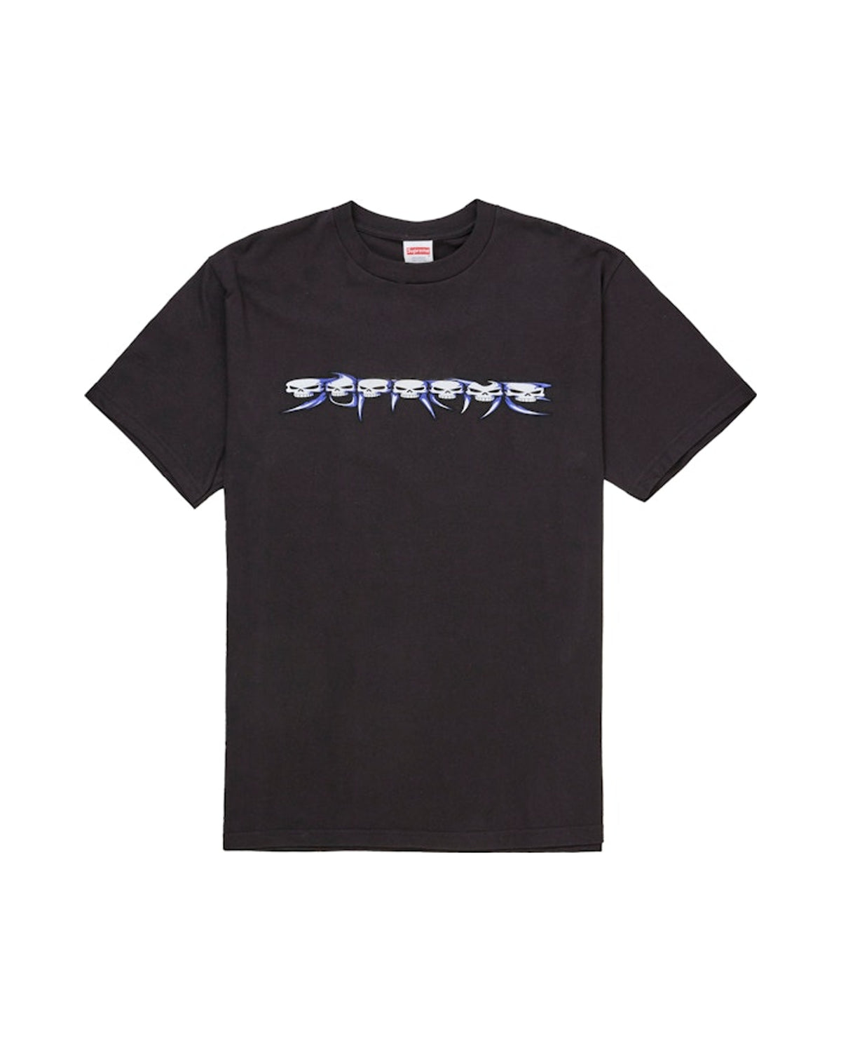 Supreme Skulls Spellout Tee Black