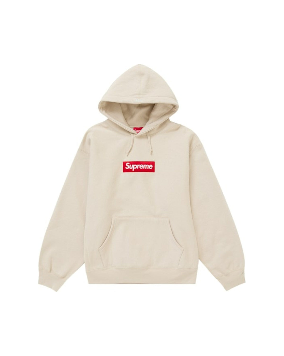 Supreme Box Logo Hooded Sweatshirt (FW24) Stone
