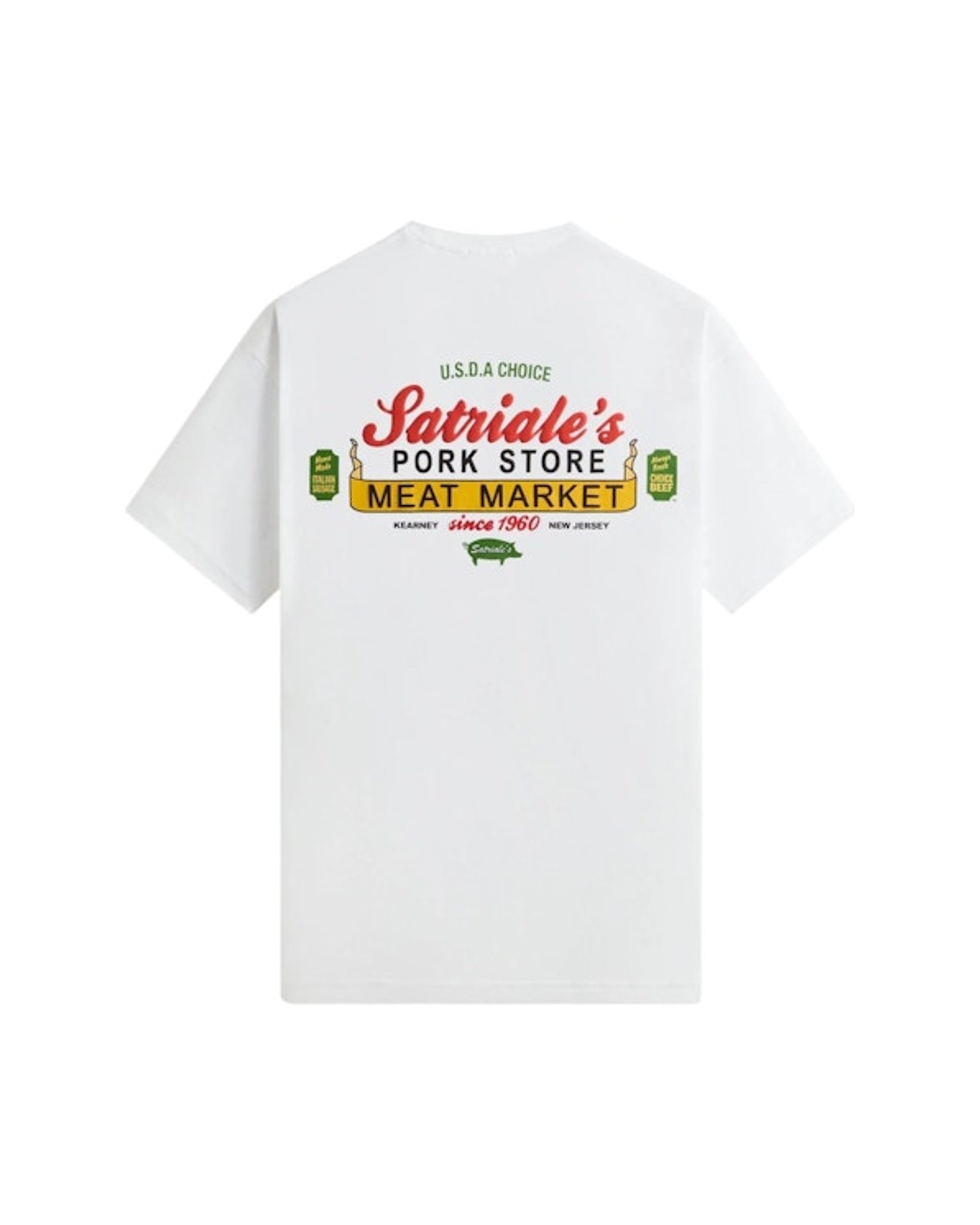 Kith x The Sopranos Satriale'S Vintage Tee White