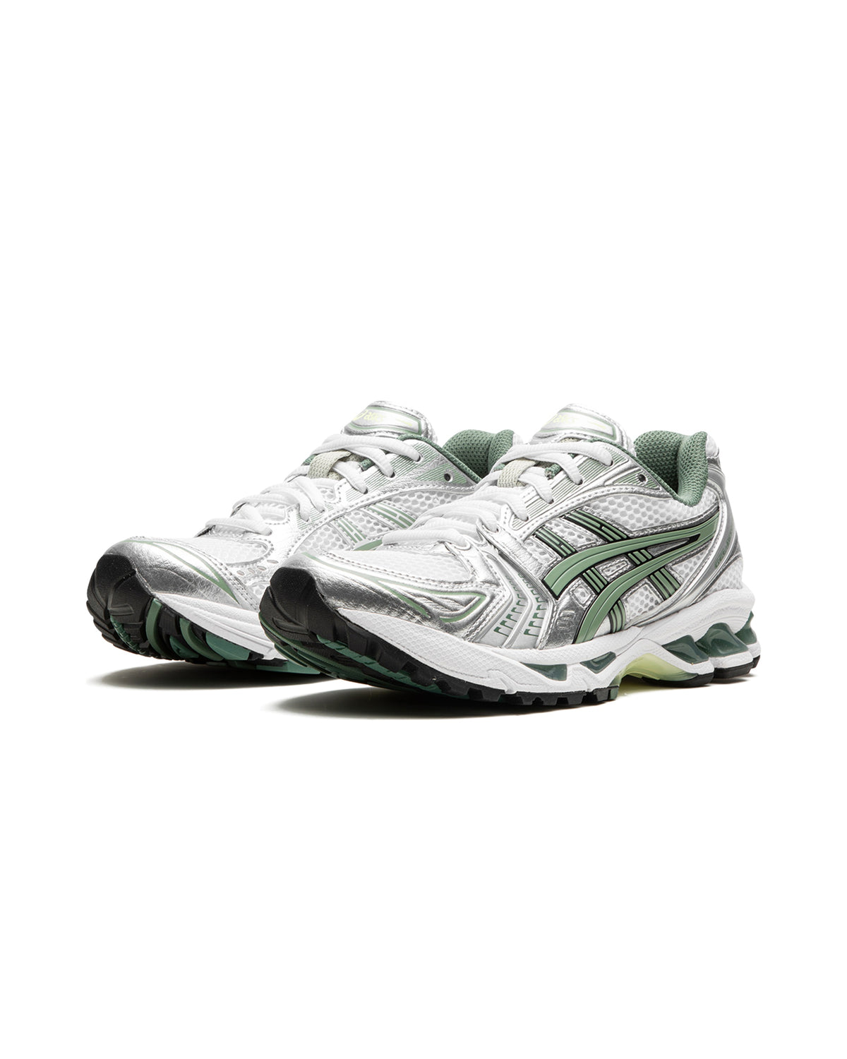 ASICS Gel-Kayano 14 White Pure Silver Slate Grey Sage