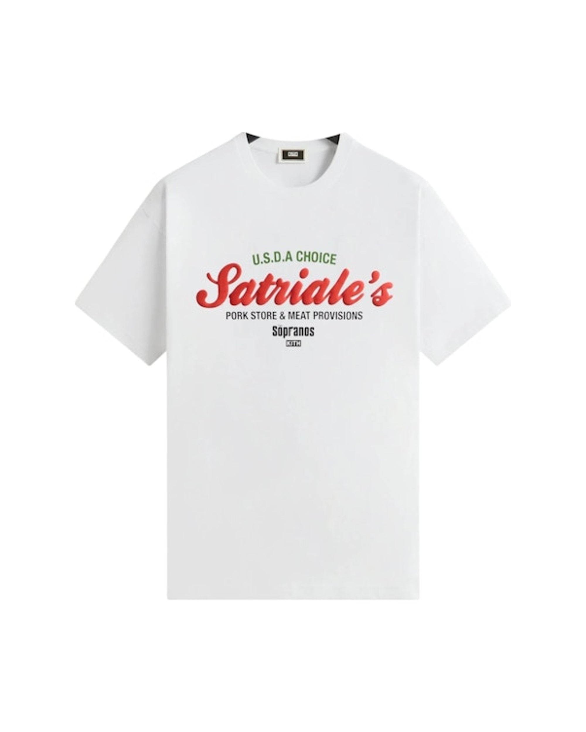 Kith x The Sopranos Satriale'S Vintage Tee White