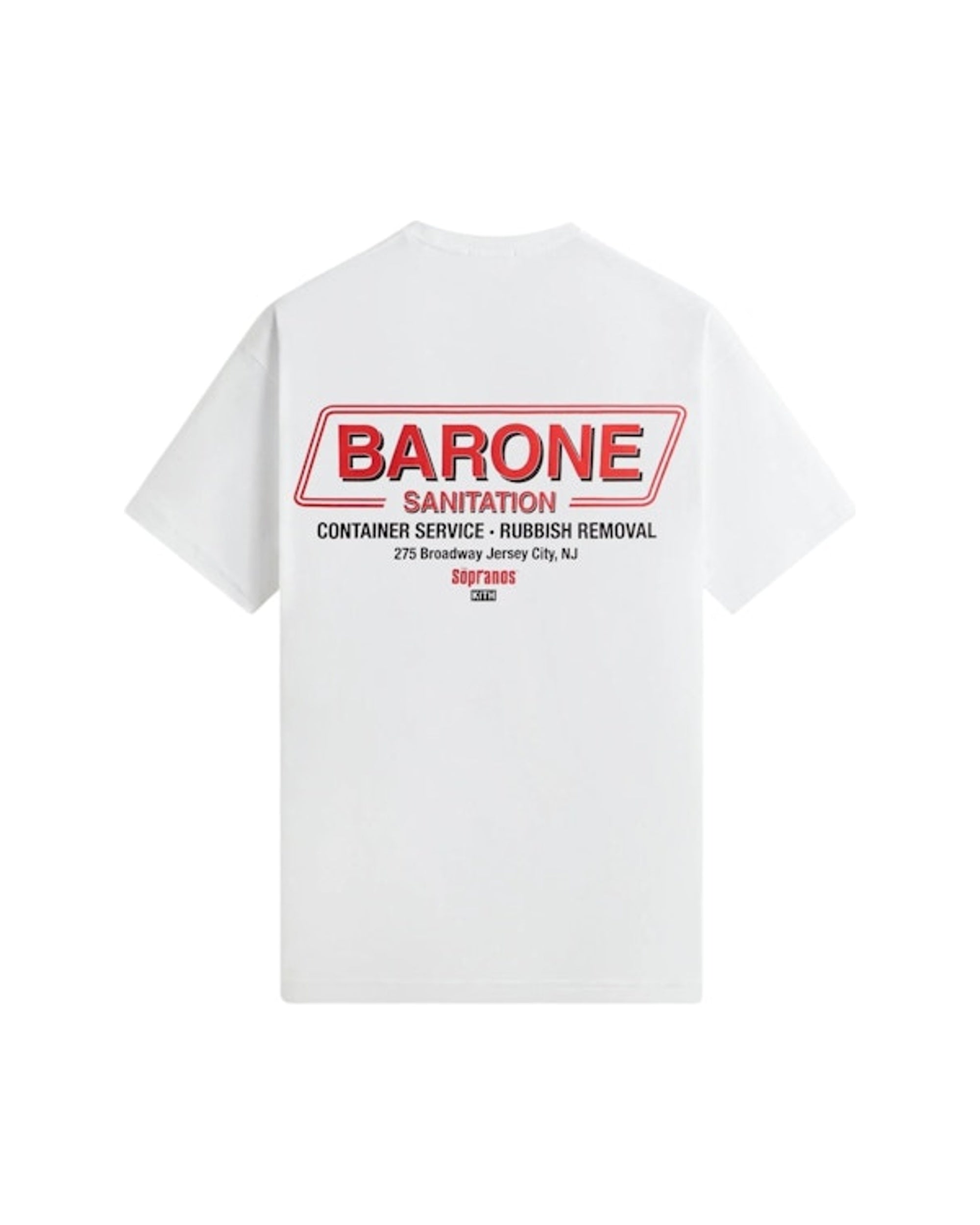 Kith x The Sopranos Barone Sanitation Vintage Tee White