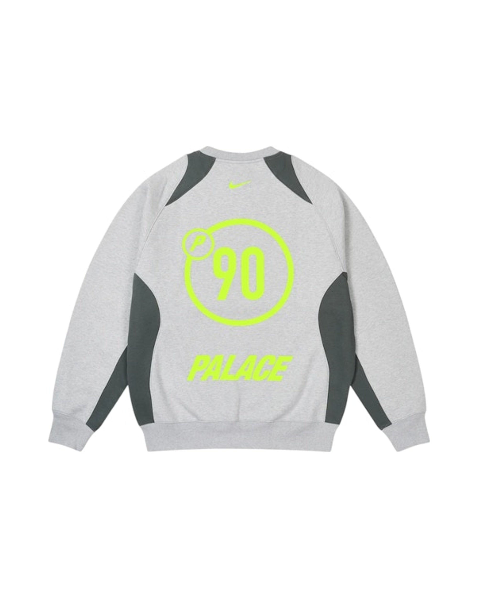 Palace x Nike Total P90 Crew Grey Marl