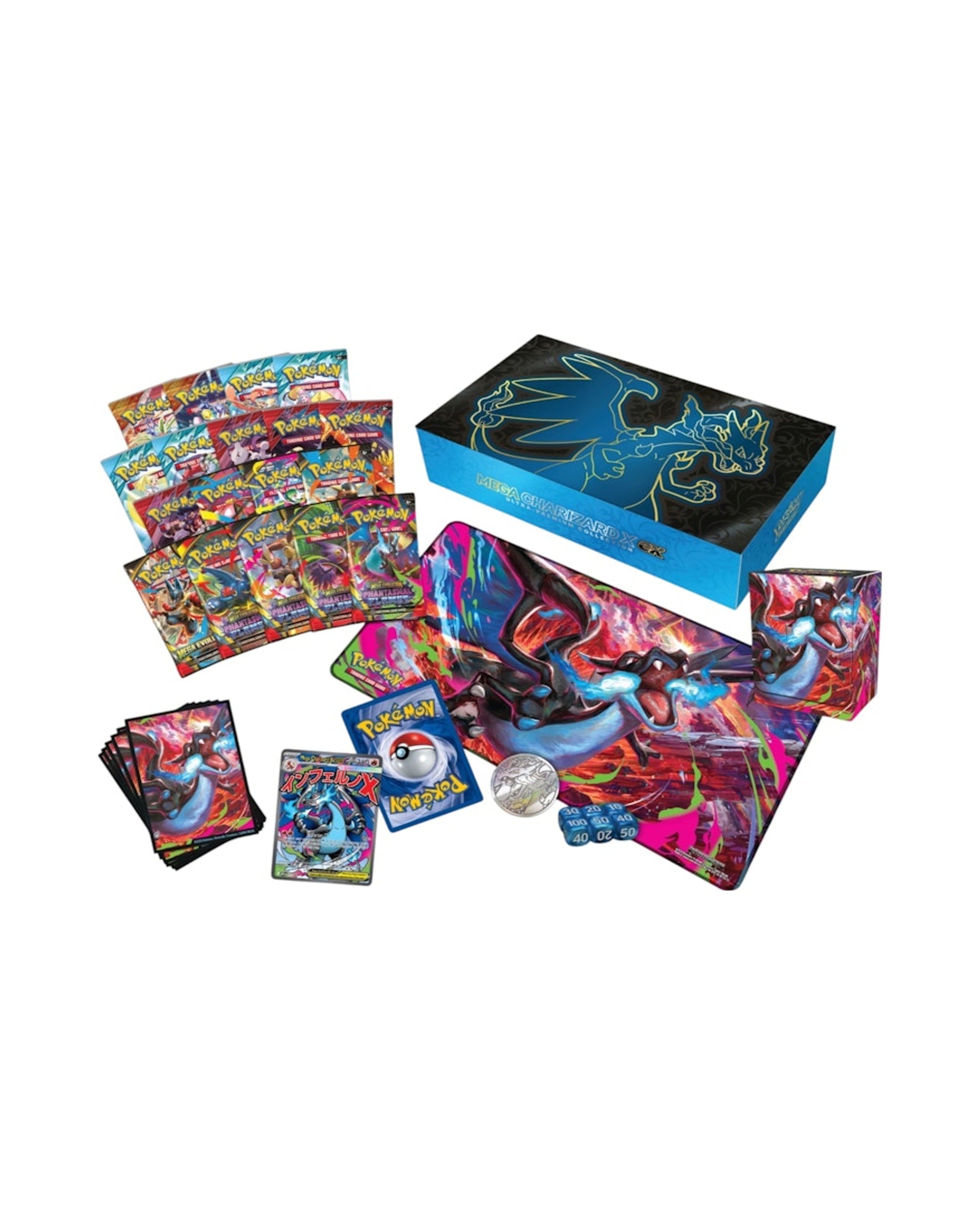 2025 Pokémon Mega Evolution Charizard X ex Ultra-Premium Collection