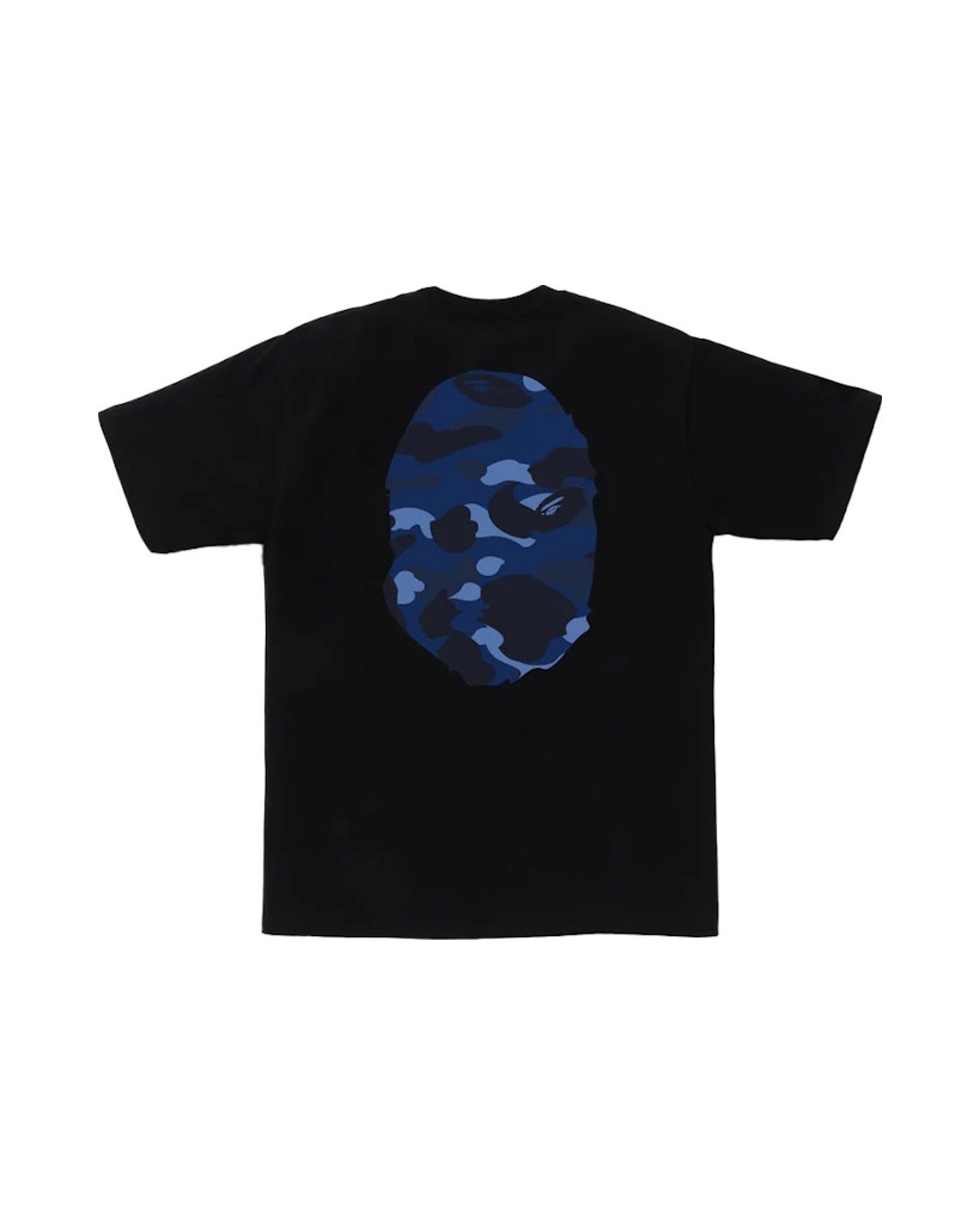 BAPE Color Camo Big Ape Head Tee Black/Navy