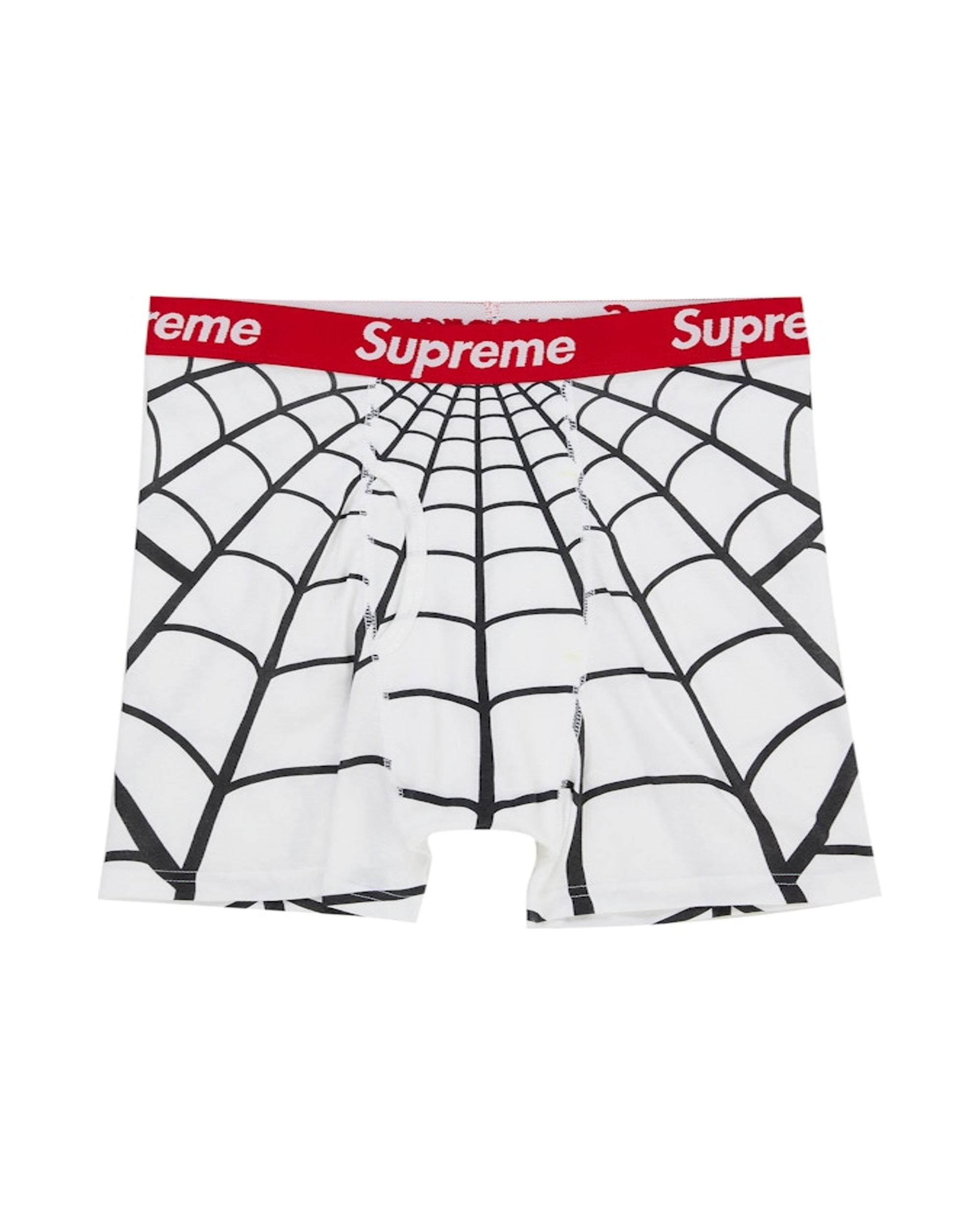 Supreme Hanes Spider-Man Boxer Briefs (2 Pack) White