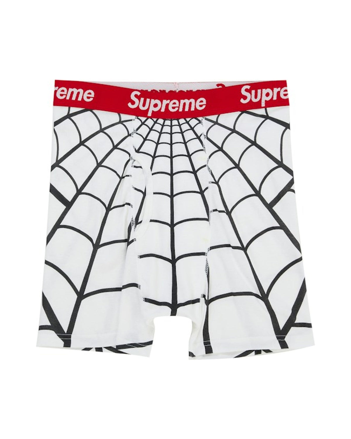 Supreme Hanes Spider-Man Boxer Briefs (2 Pack) White