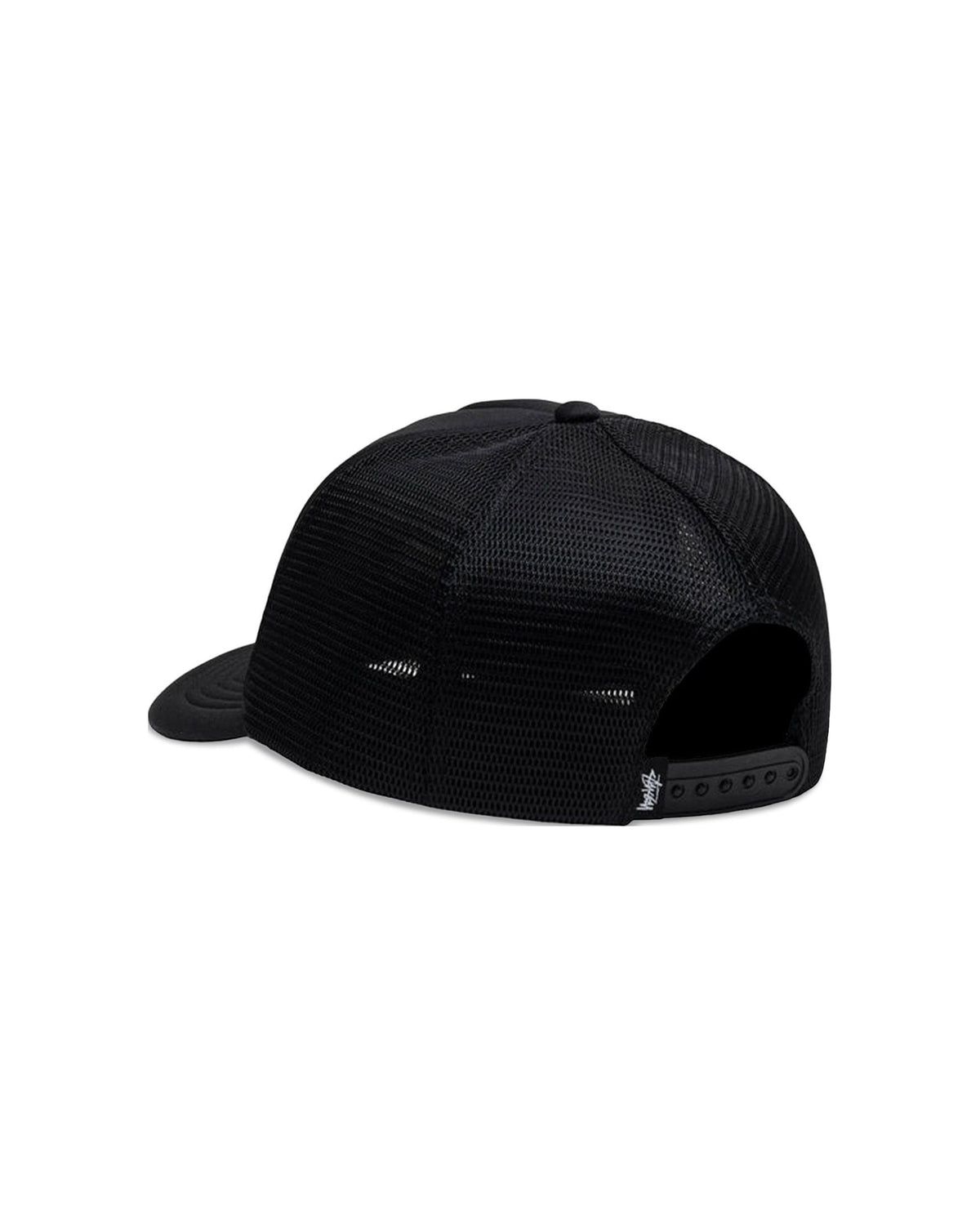 Stussy 8 Ball Trucker Cap Black