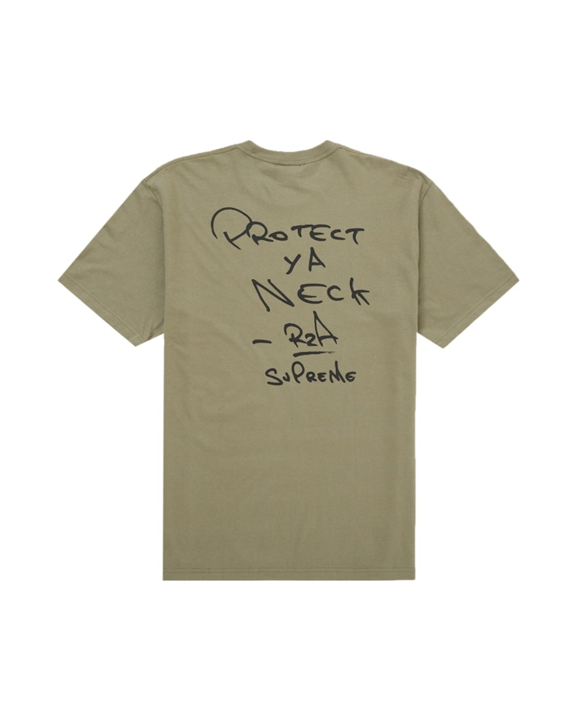Supreme Wu-Tang Clan RZA Tee Light Olive