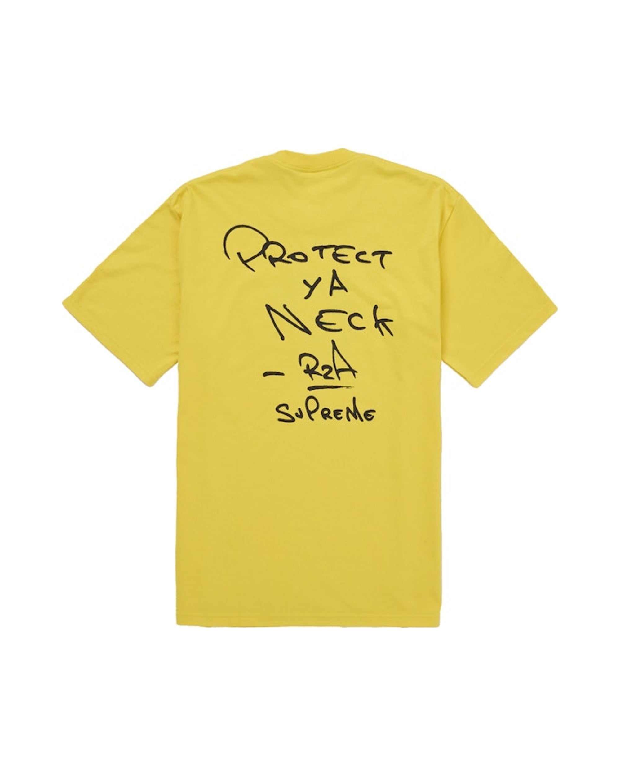 Supreme Wu-Tang Clan RZA Tee Yellow
