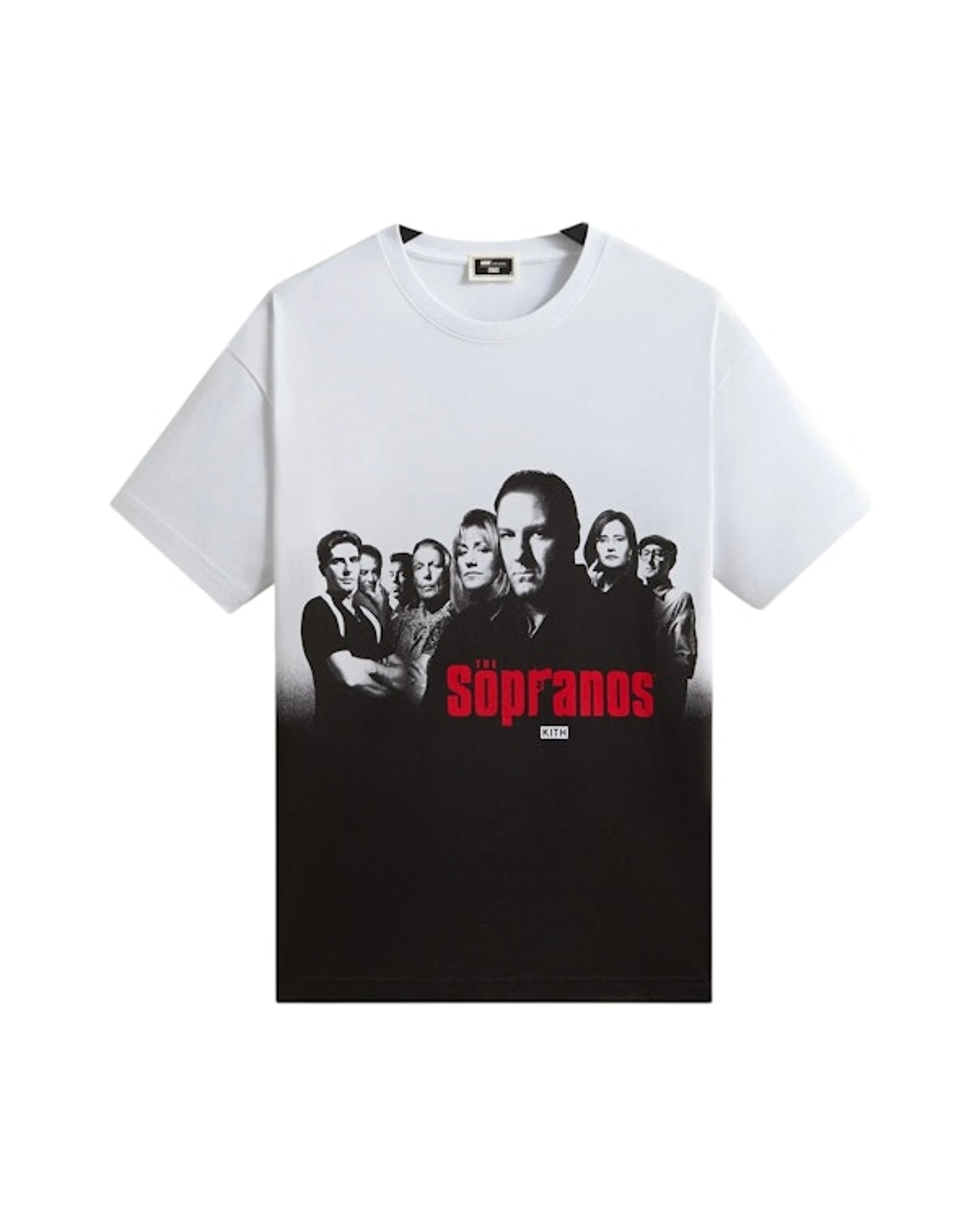 Kith x The Sopranos Ombre Poster Vintage Tee White