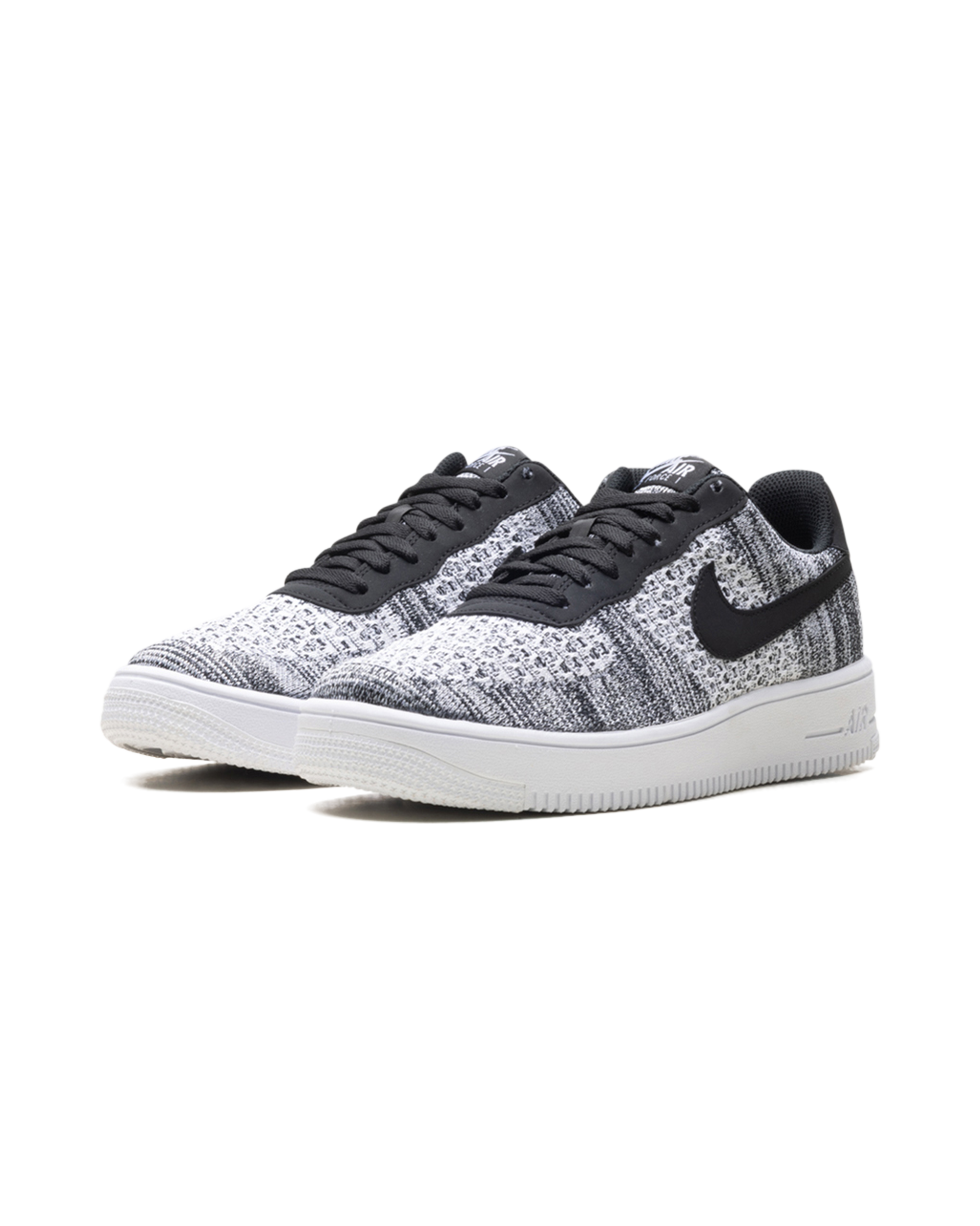 Nike Air Force 1 Flyknit 2 Black Pure Platinum