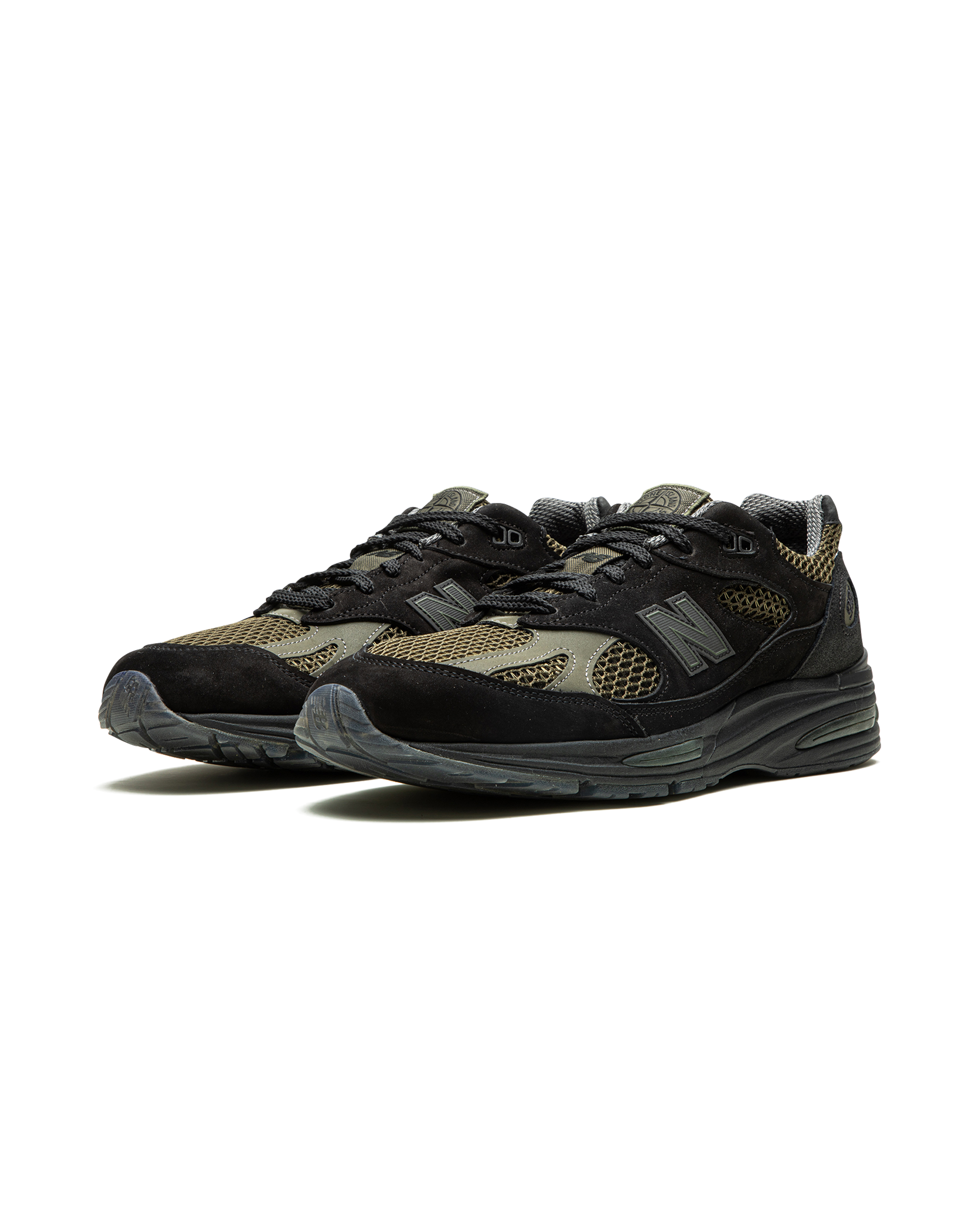 New Balance 991v2 MiUK Stone Island Black