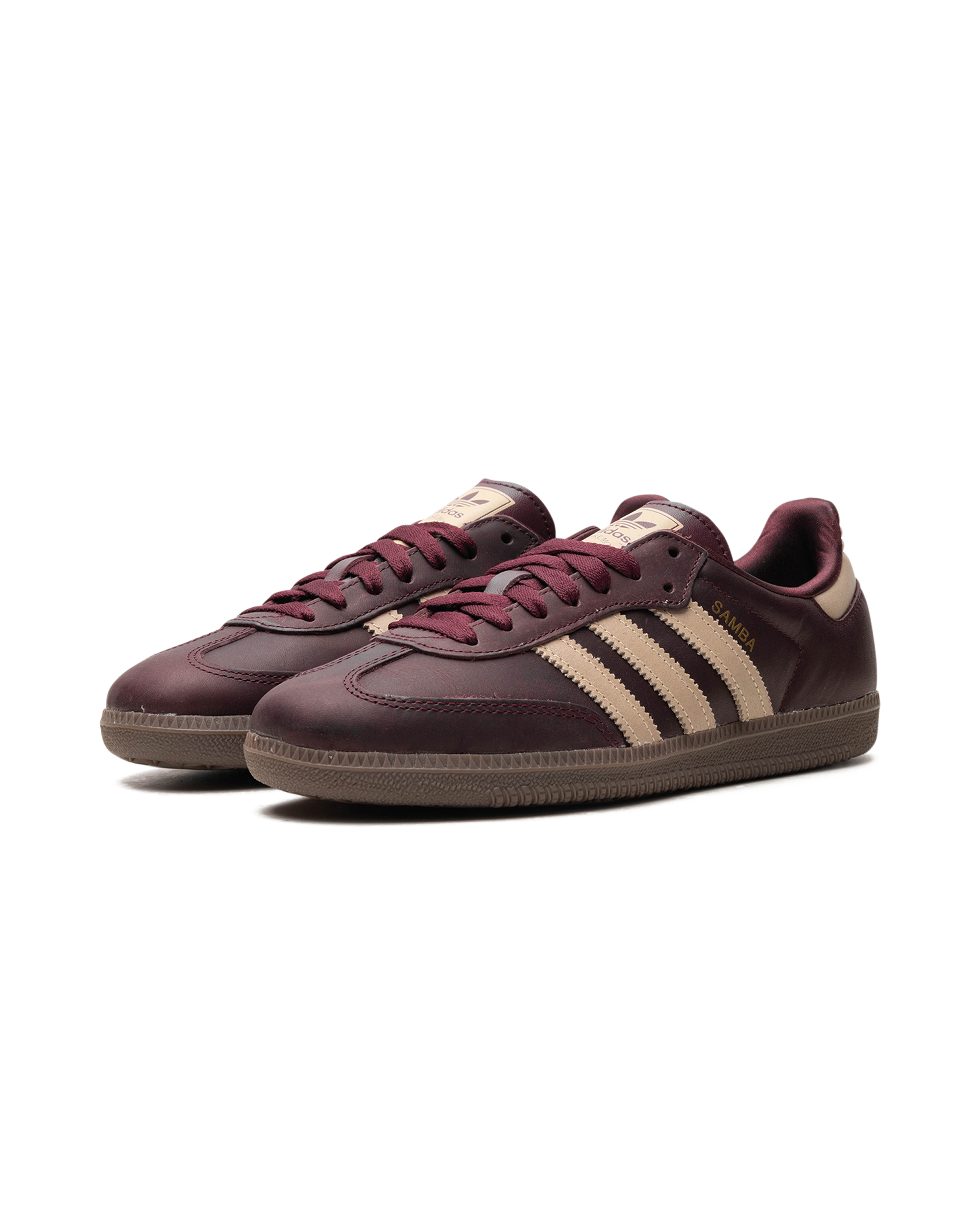 adidas Samba OG Maroon Crystal Sand (Women's)