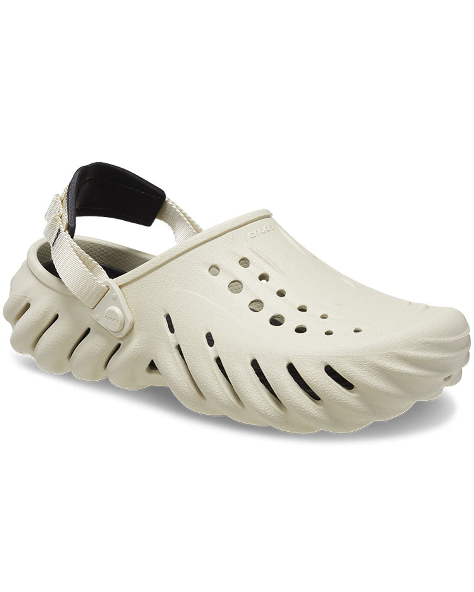Crocs Echo Clog Bone Black