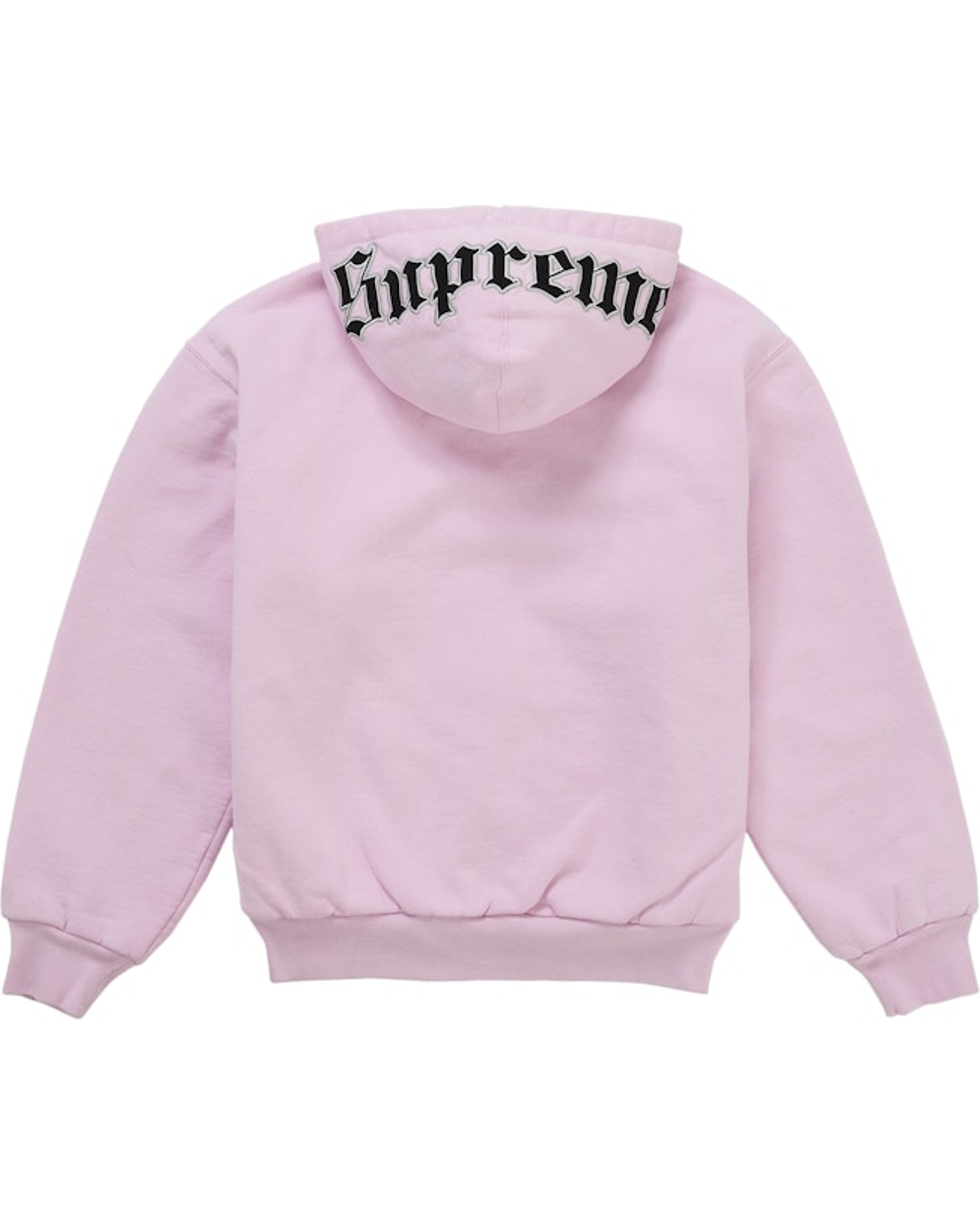 Supreme Chicago White Sox Zip Up Hooded Sweatshirt Light Pink