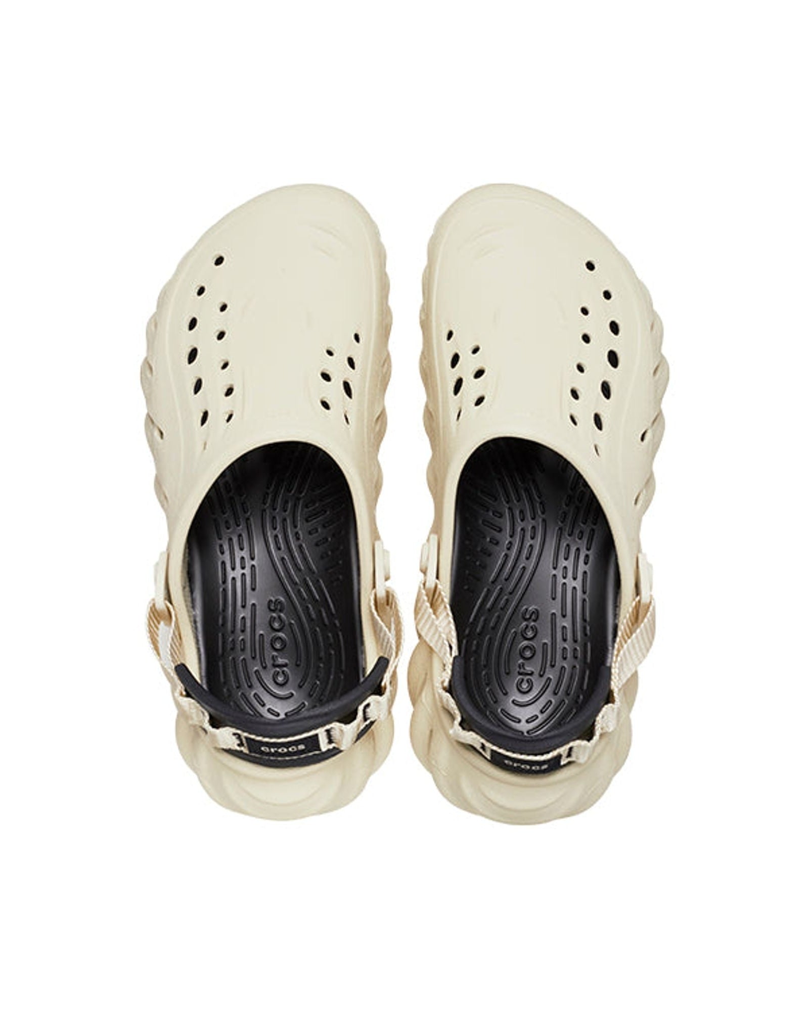 Crocs Echo Clog Bone Black