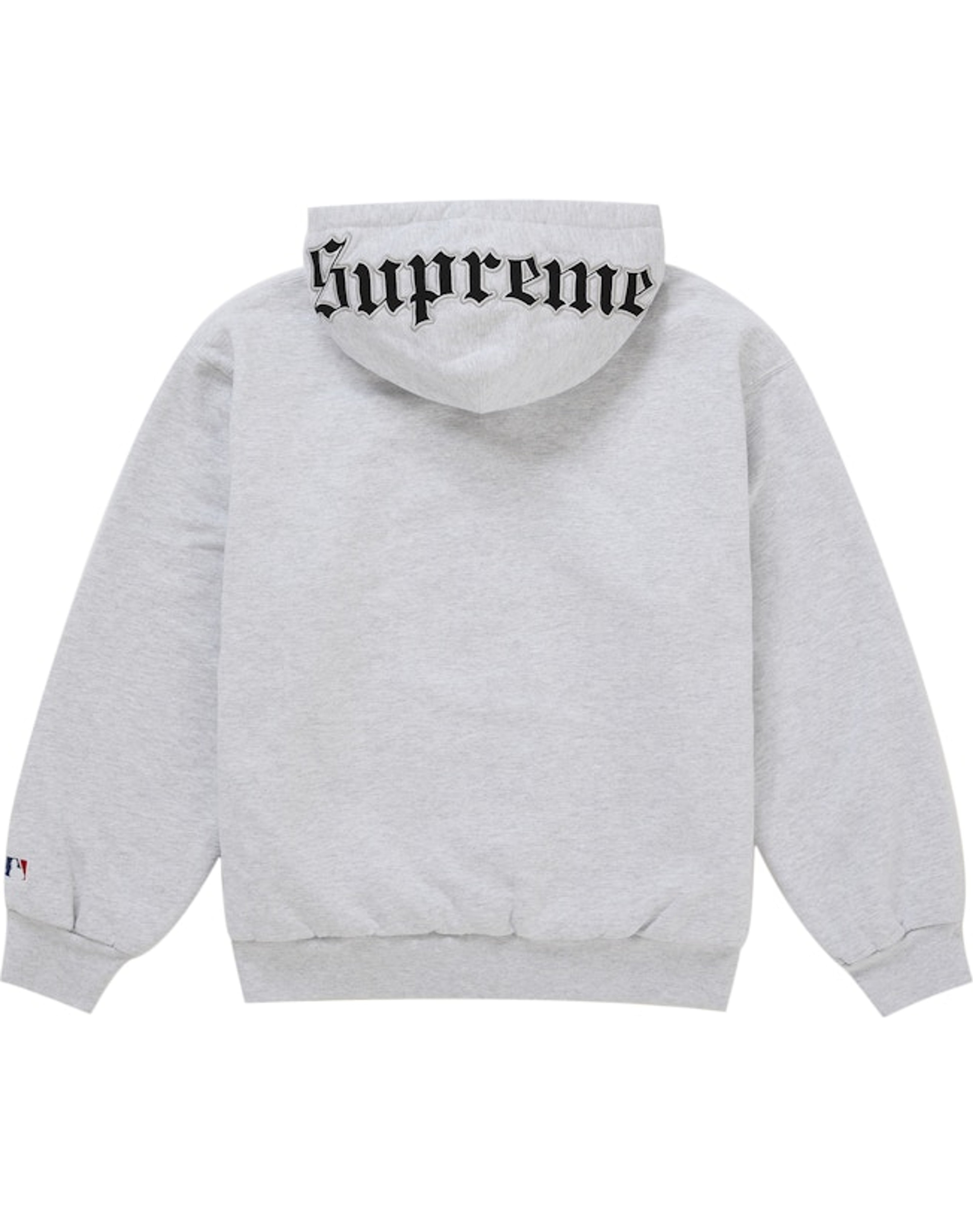 Supreme Chicago White Sox Zip Up Hooded Sweatshirt Grey