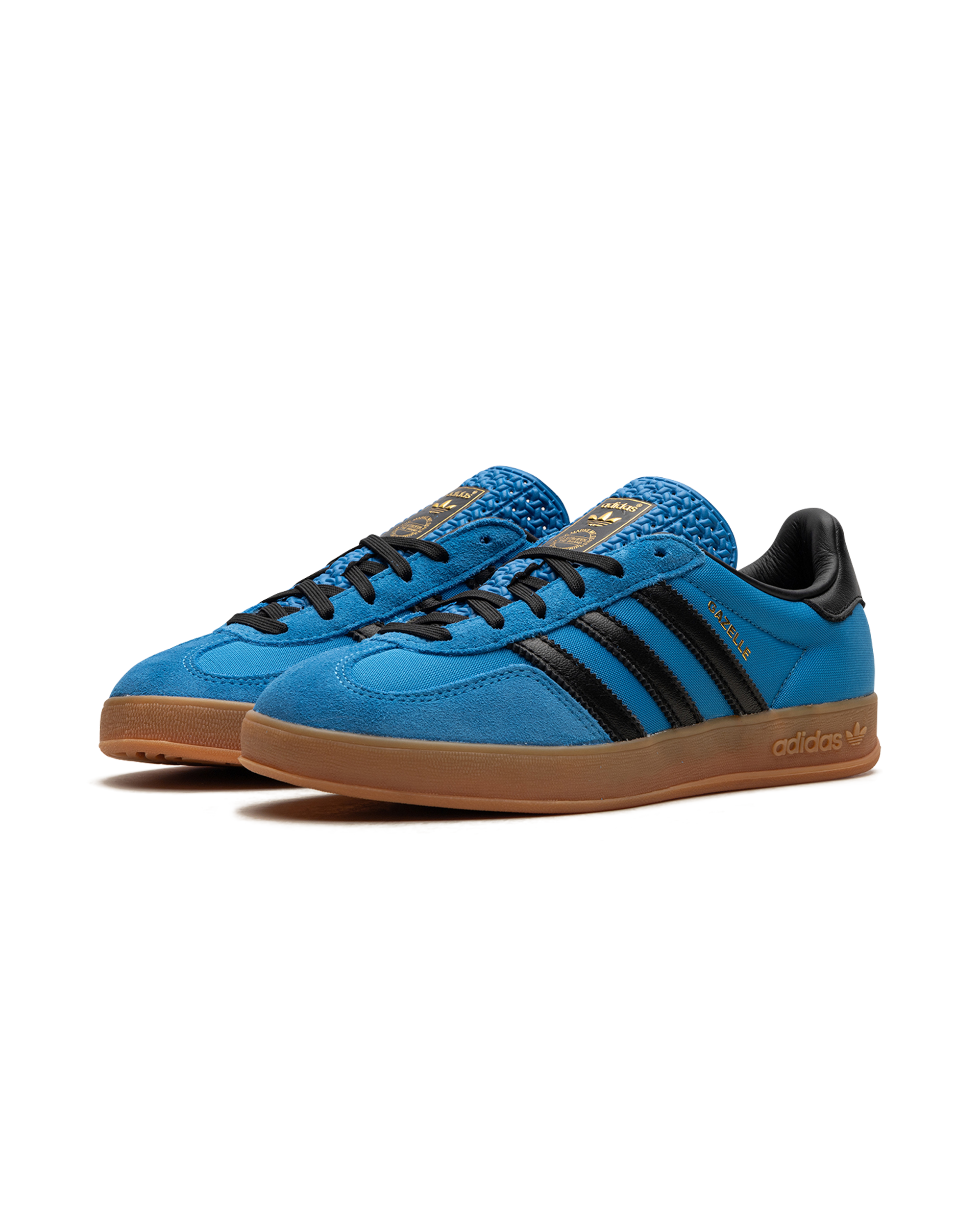 adidas Gazelle Indoor Bright Blue Black Gum
