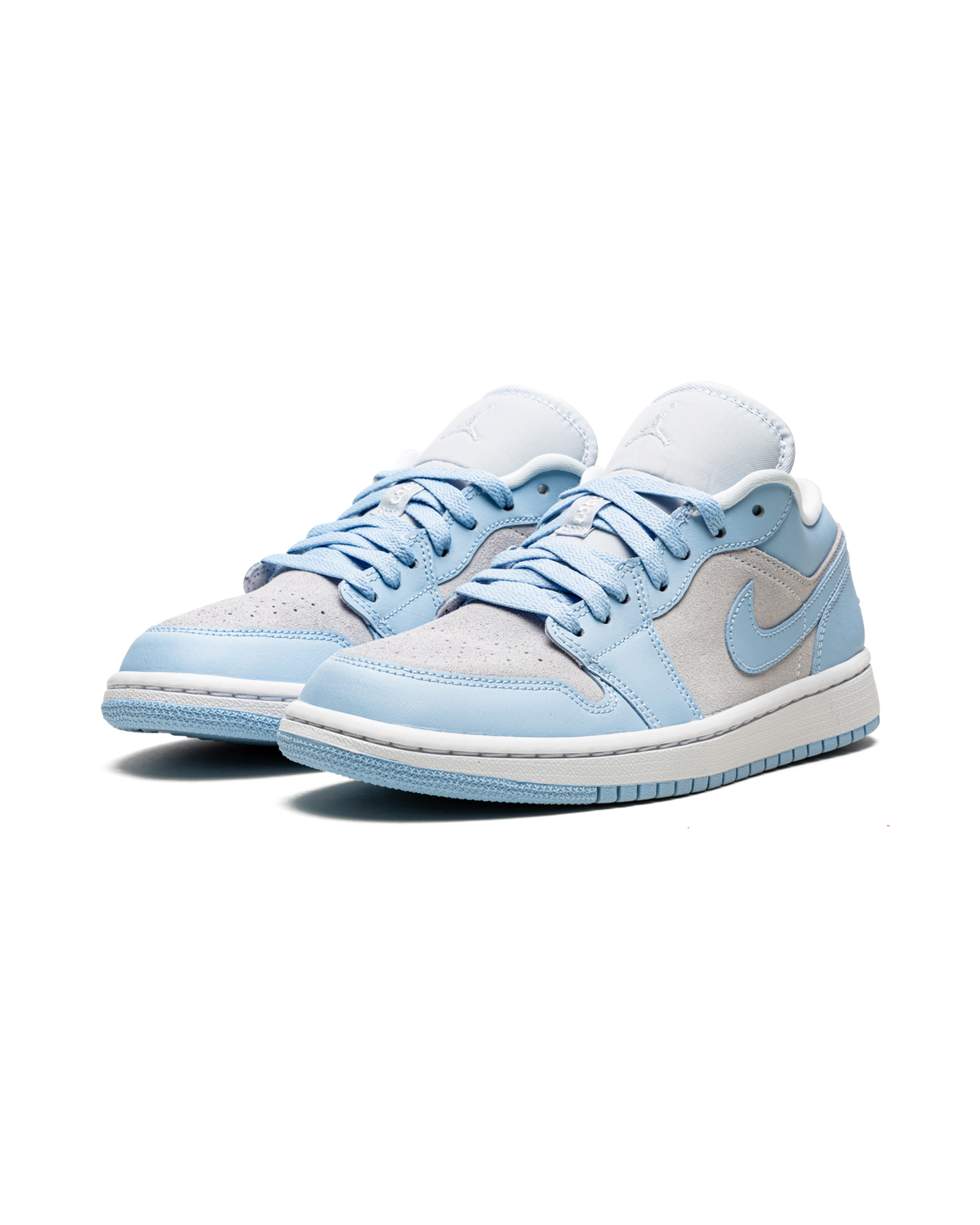 Jordan 1 Low Football Grey Aluminum (Women's)