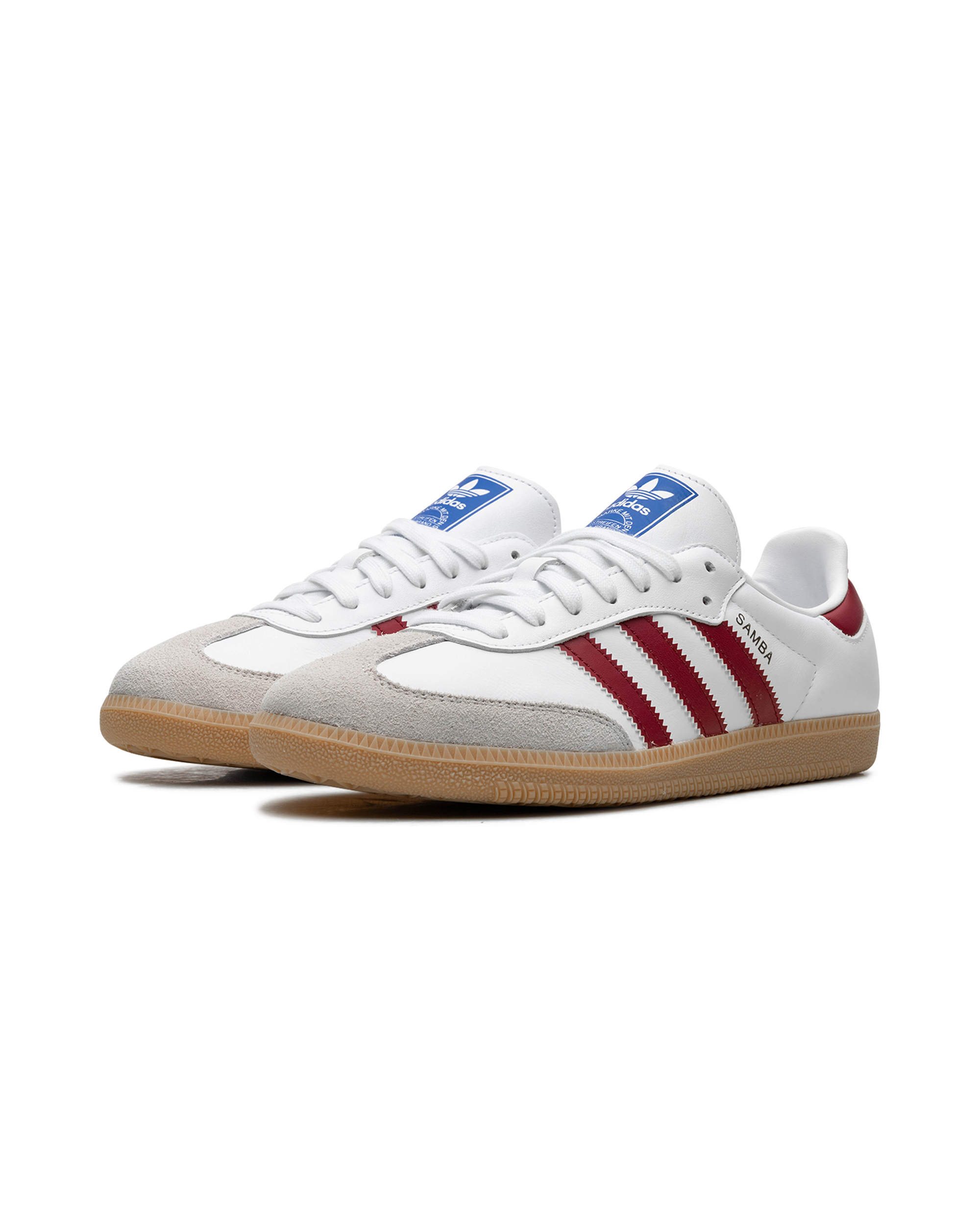 adidas Samba OG White Burgundy Gum