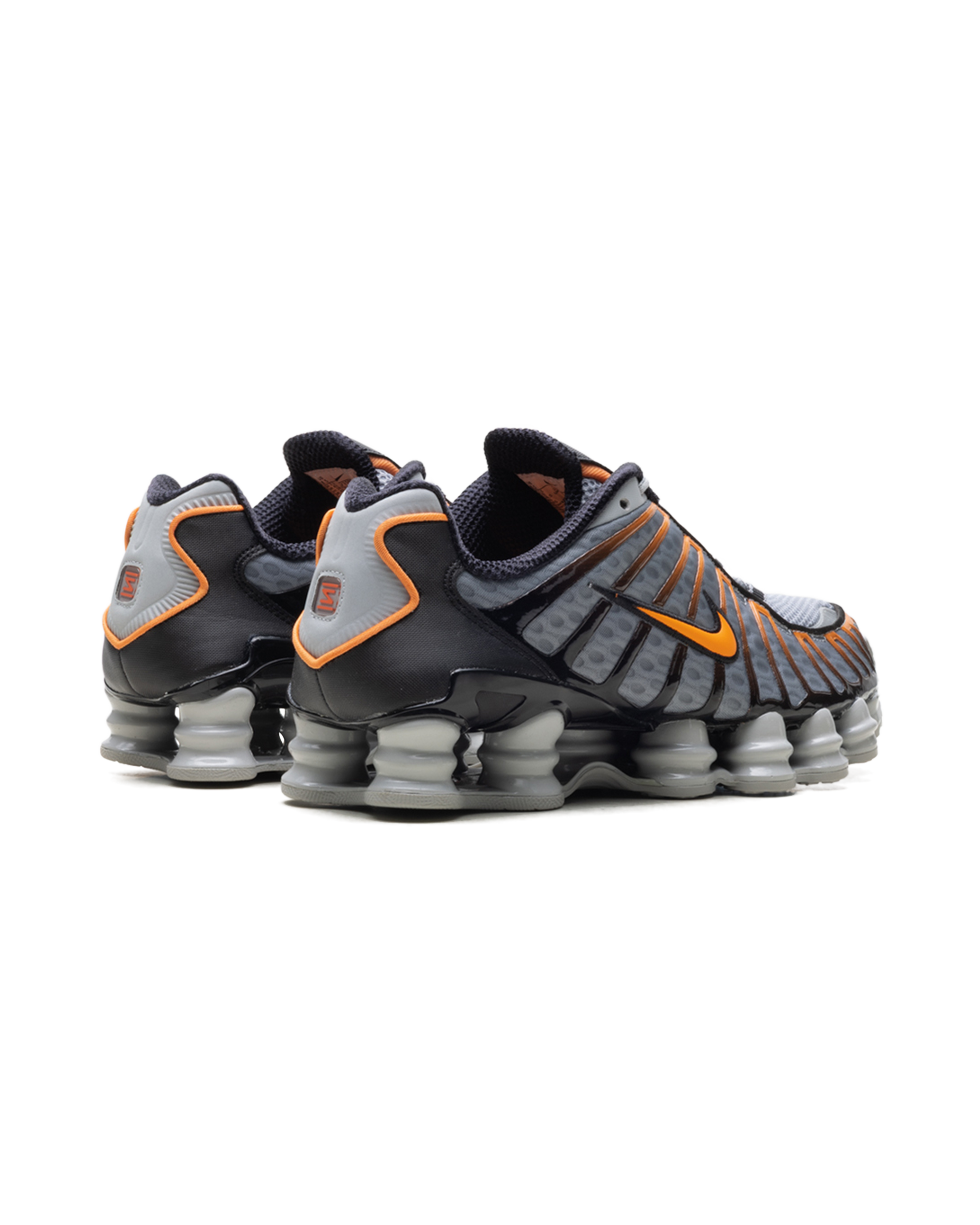 Nike Shox TL Light Smoke Grey Black Bright Mandarin