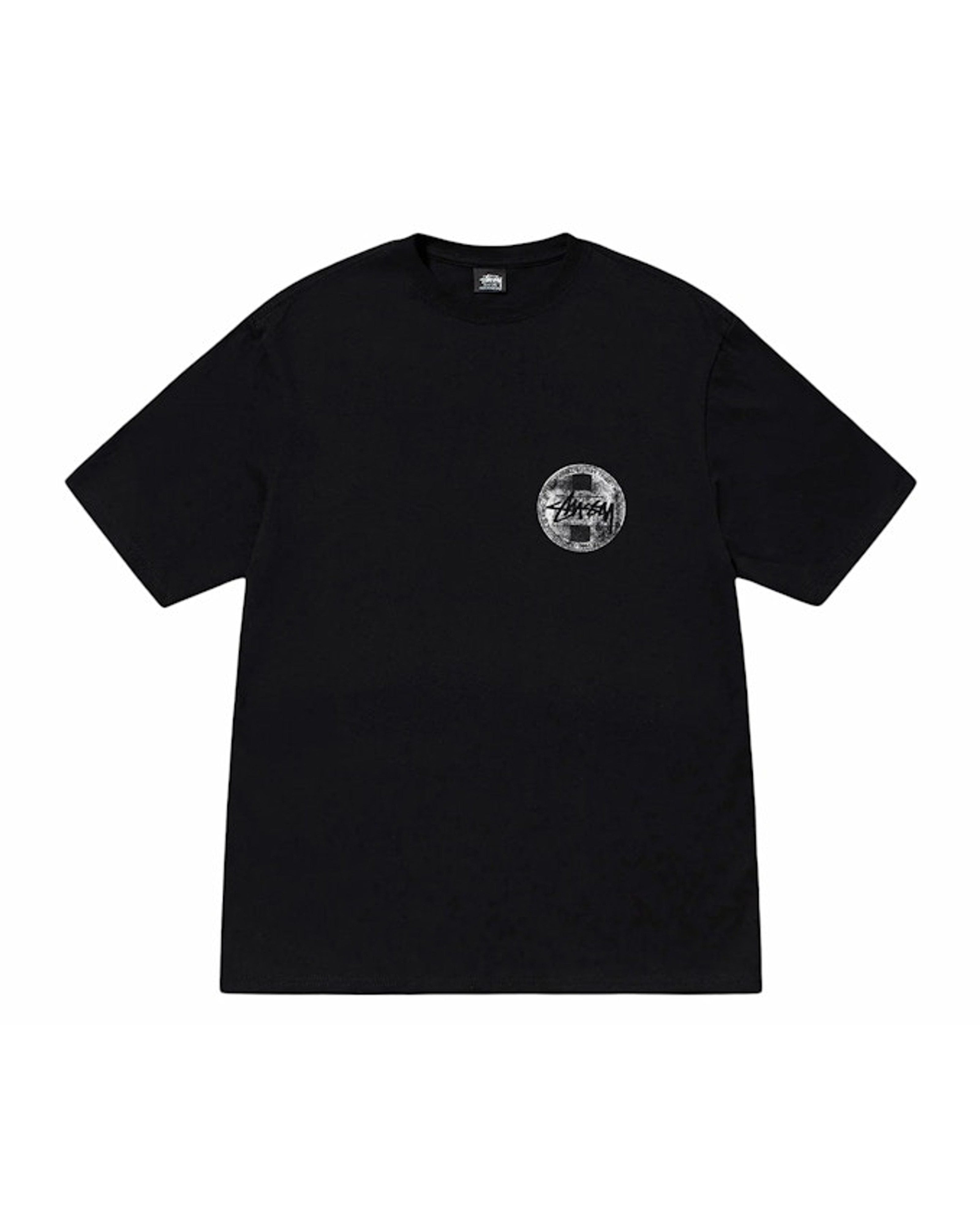 Stussy Dot Stamp Tee Black