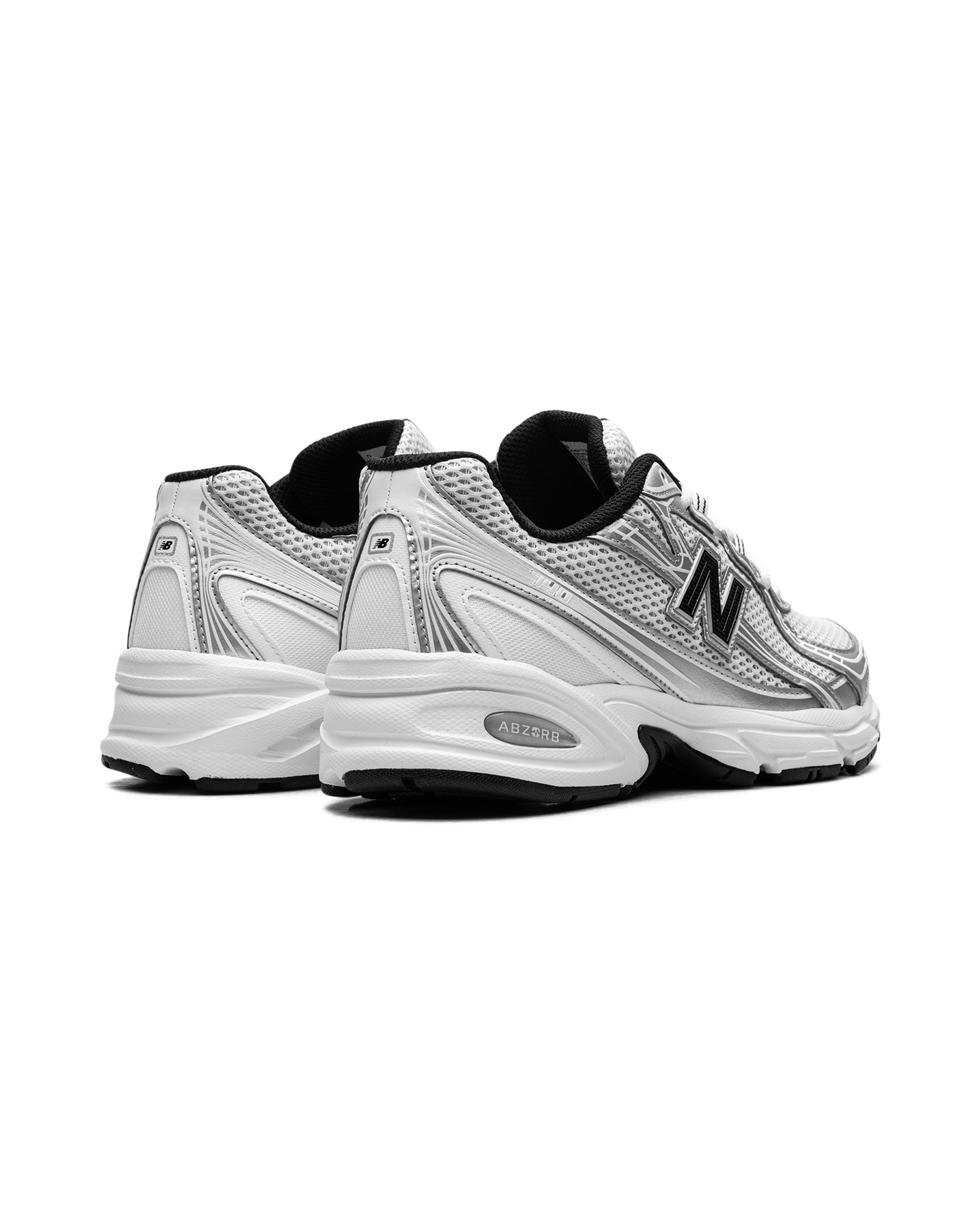 New Balance 740 White Silver Metallic Navy