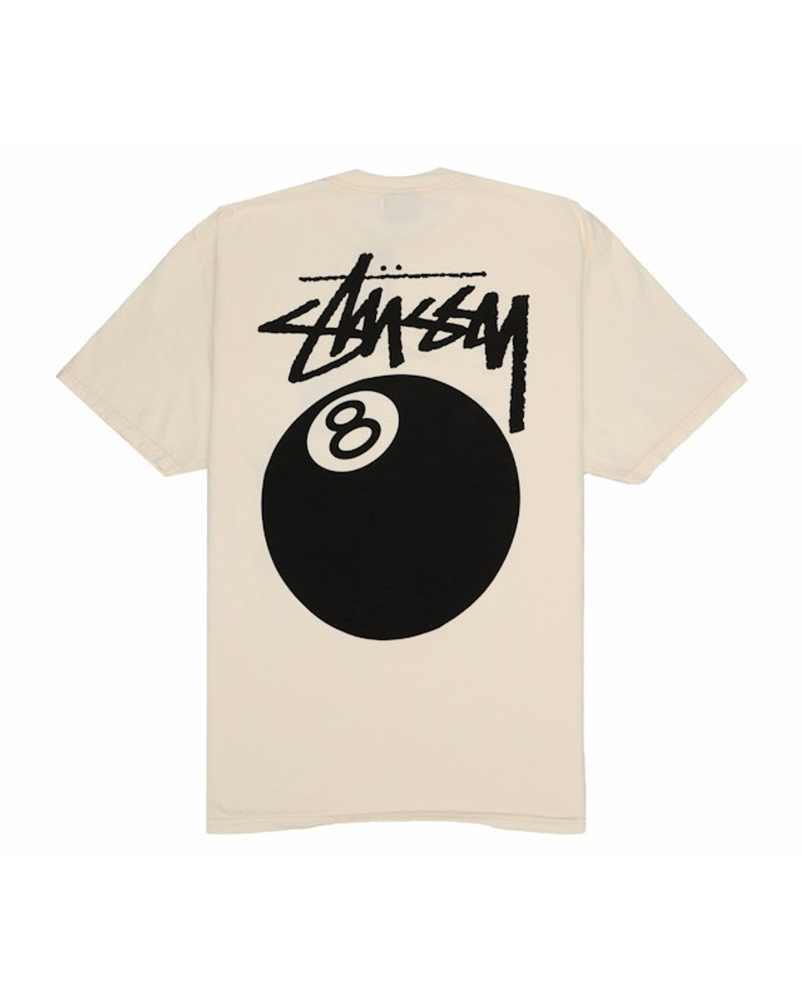 Stussy 8 Ball Pigment Dyed Tee Natural