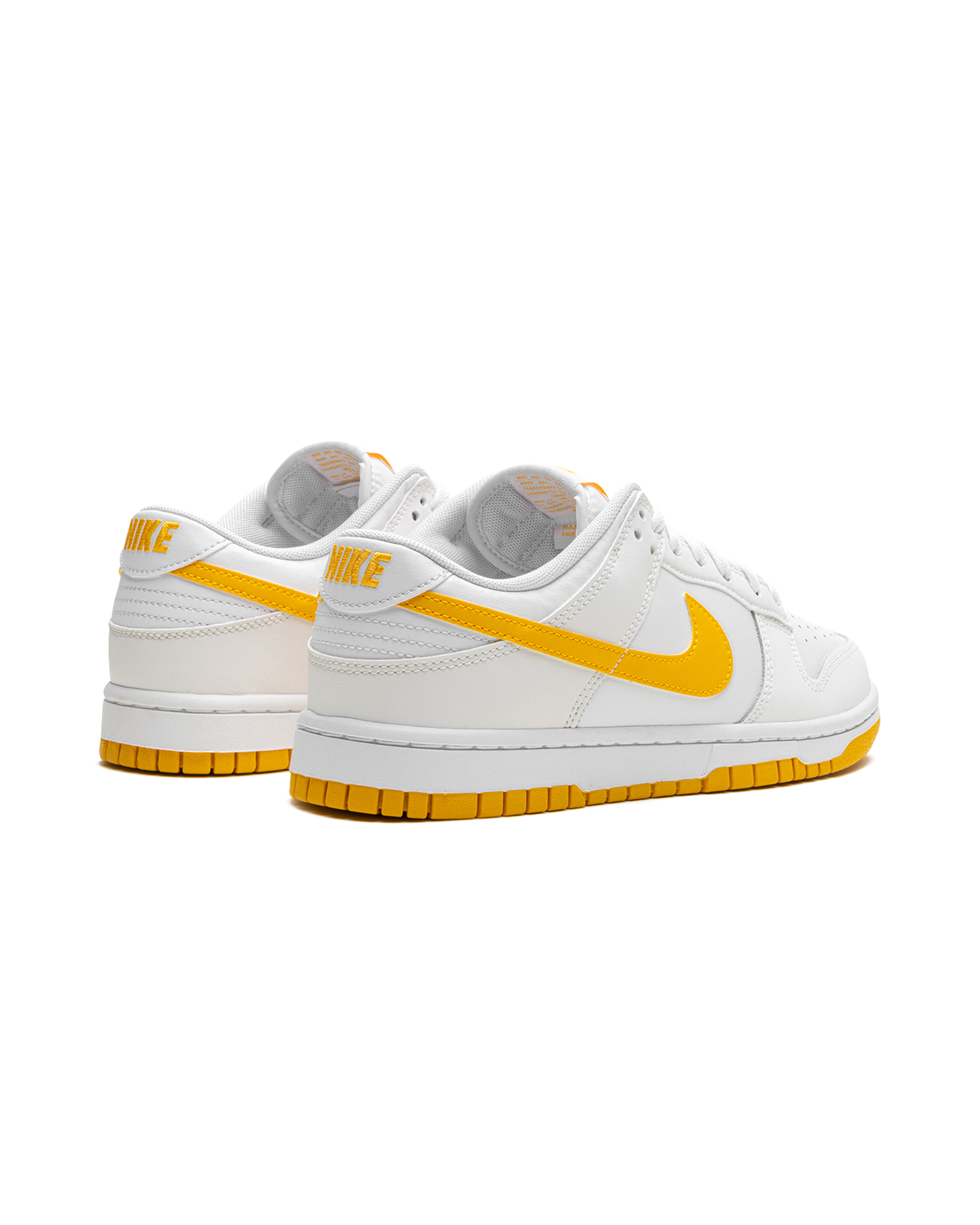 Nike Dunk Low White University Gold