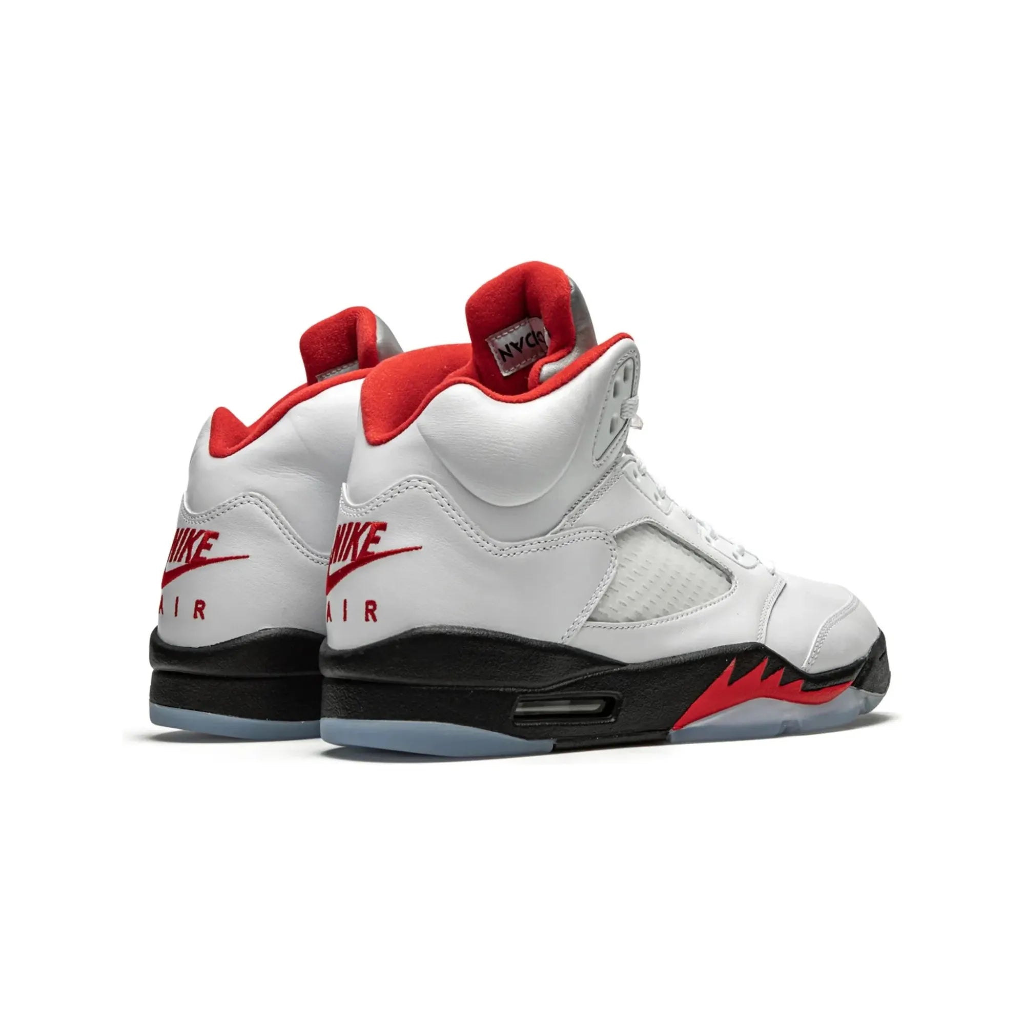 Nike Air Jordan 5 Retro "Fire Red Silver Tongue" - street-bill.dk