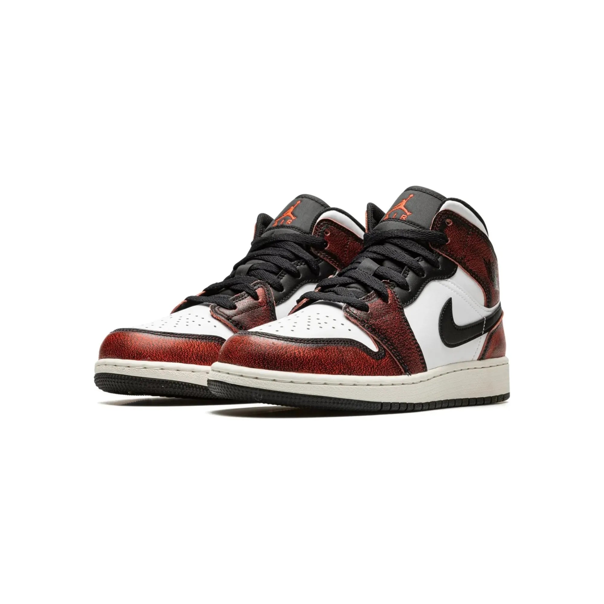 Nike Air Jordan 1 Mid "Wear-Away Chicago" - street-bill.dk