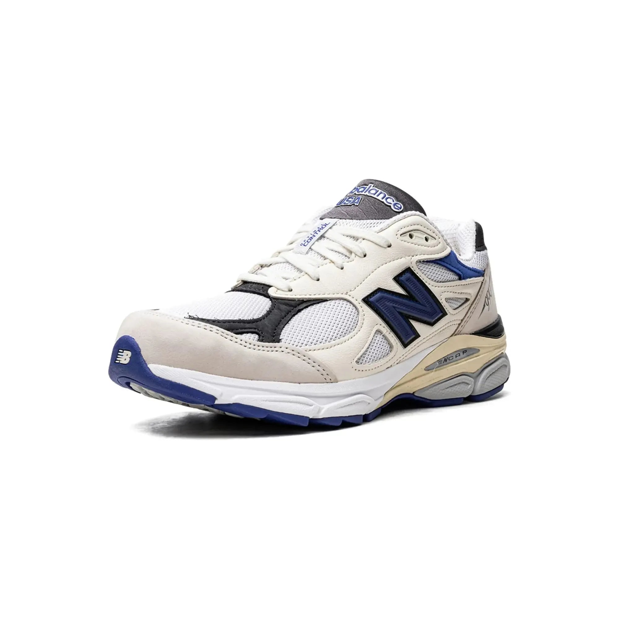 New Balance 990v3 "MiUSA White Blue" - street-bill.dk