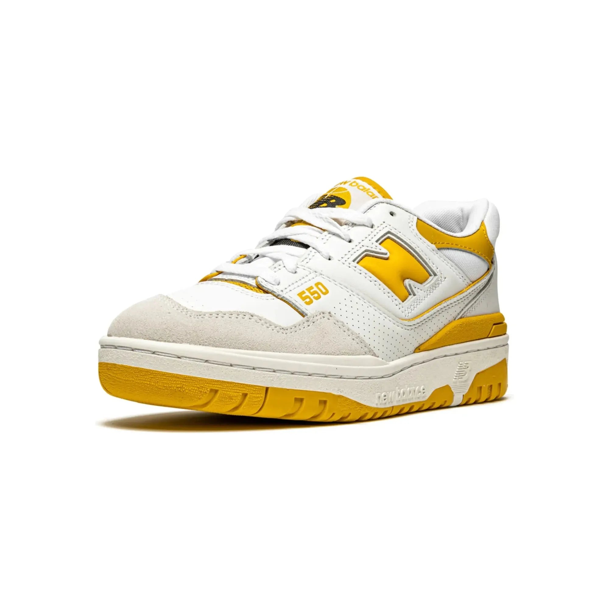 New Balance 550 Sea Salt "Varsity Gold" - street-bill.dk