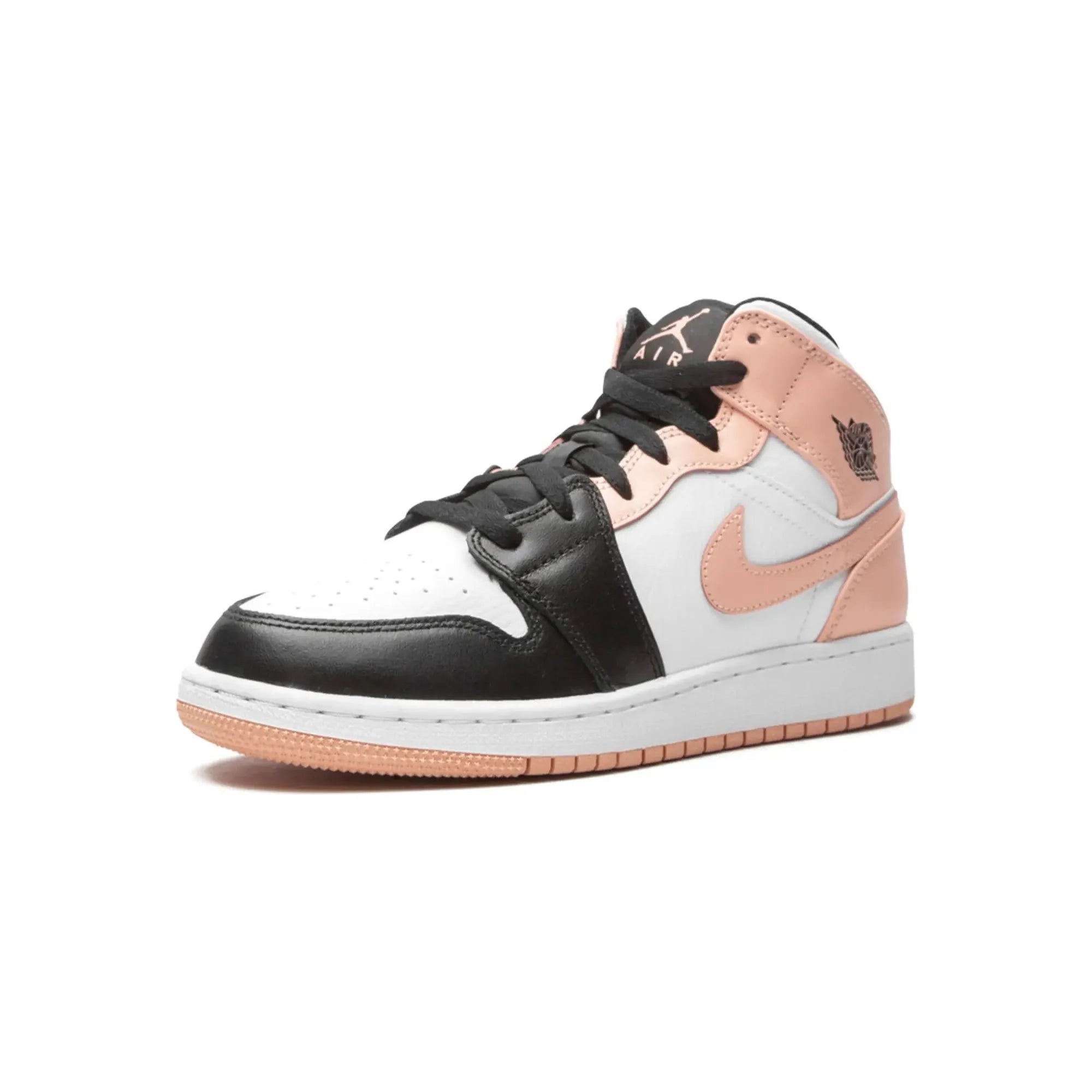Nike Air Jordan 1 Mid "Crimson Tint Toe" - street-bill.dk