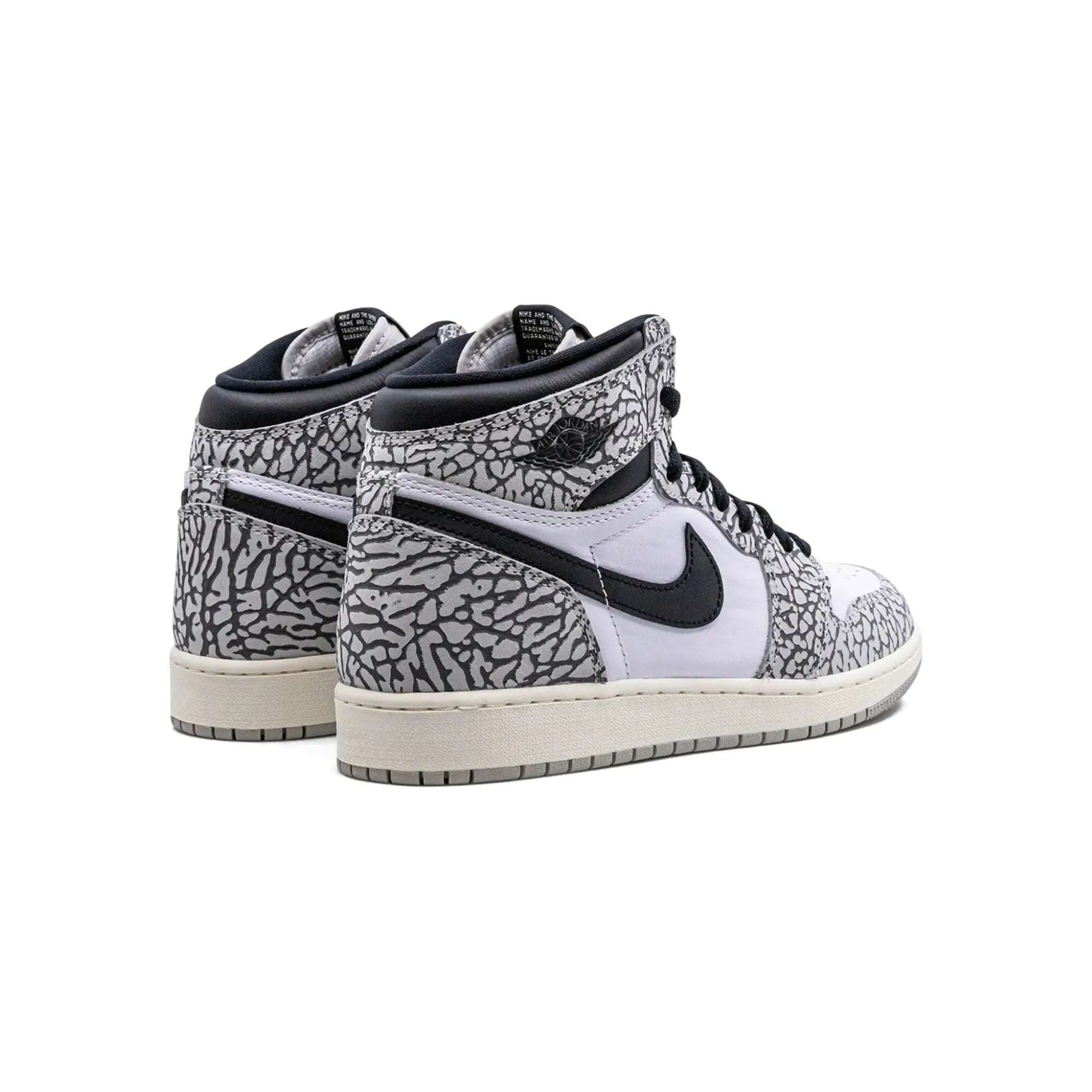 Nike Air Jordan 1 High "White Cement" - street-bill.dk