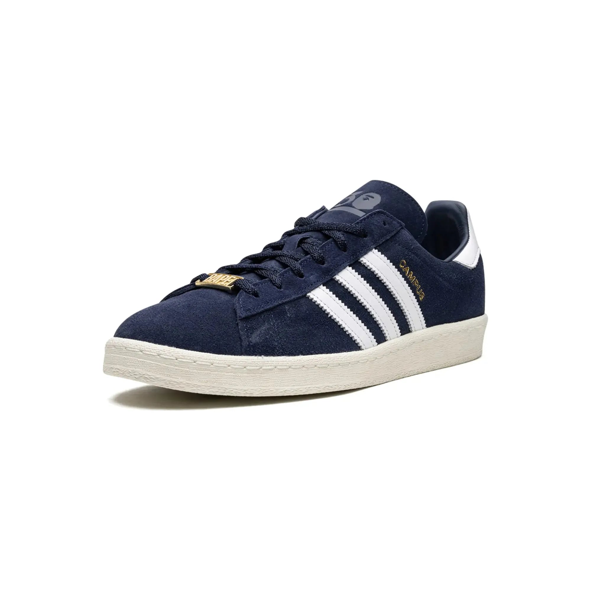 Adidas Campus 80s X Bape "Collegiate Navy" - street-bill.dk