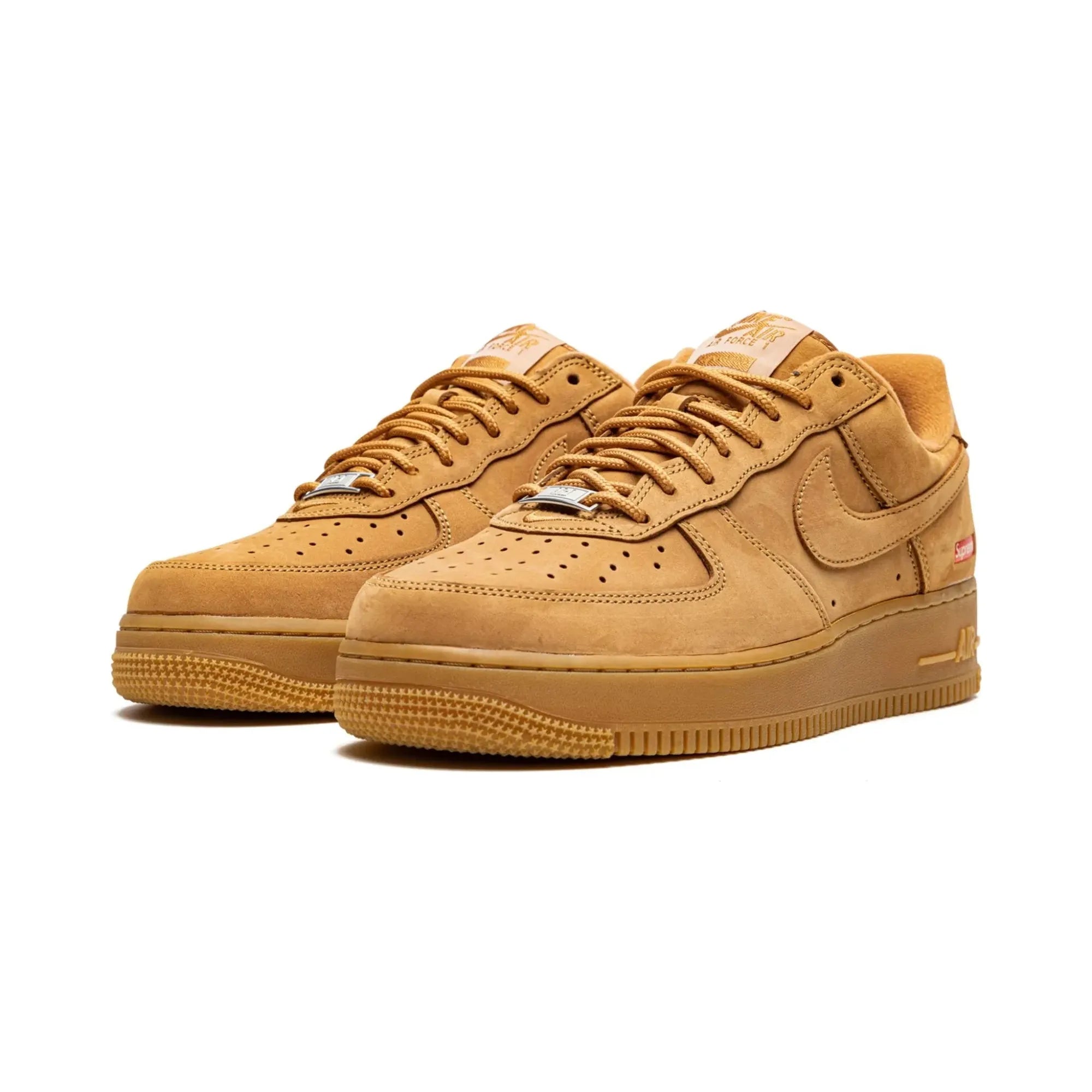 Nike Air Force 1 X Supreme "Wheat" - street-bill.dk