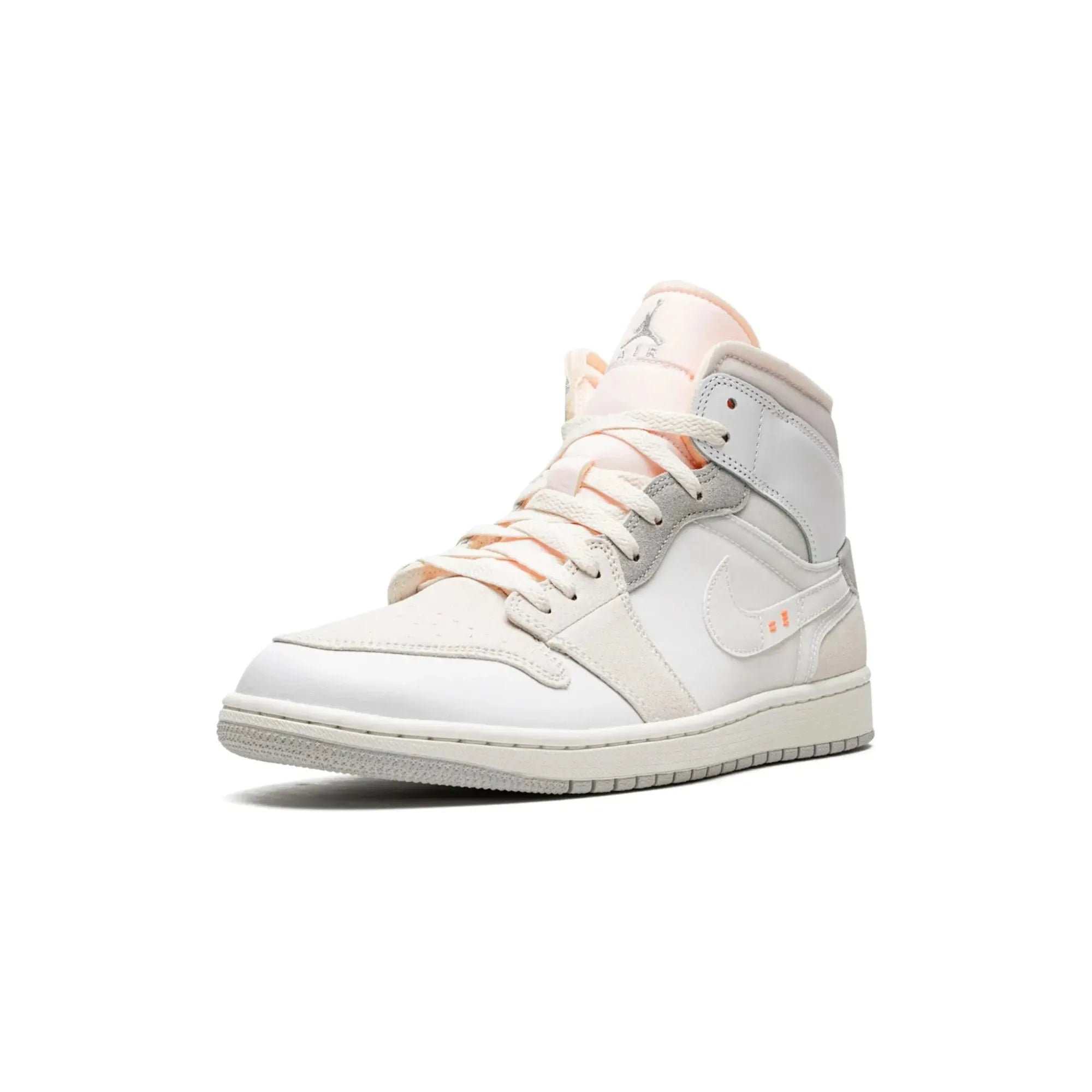 Nike Air Jordan 1 Mid SE Craft "Inside Out White Grey" - street-bill.dk