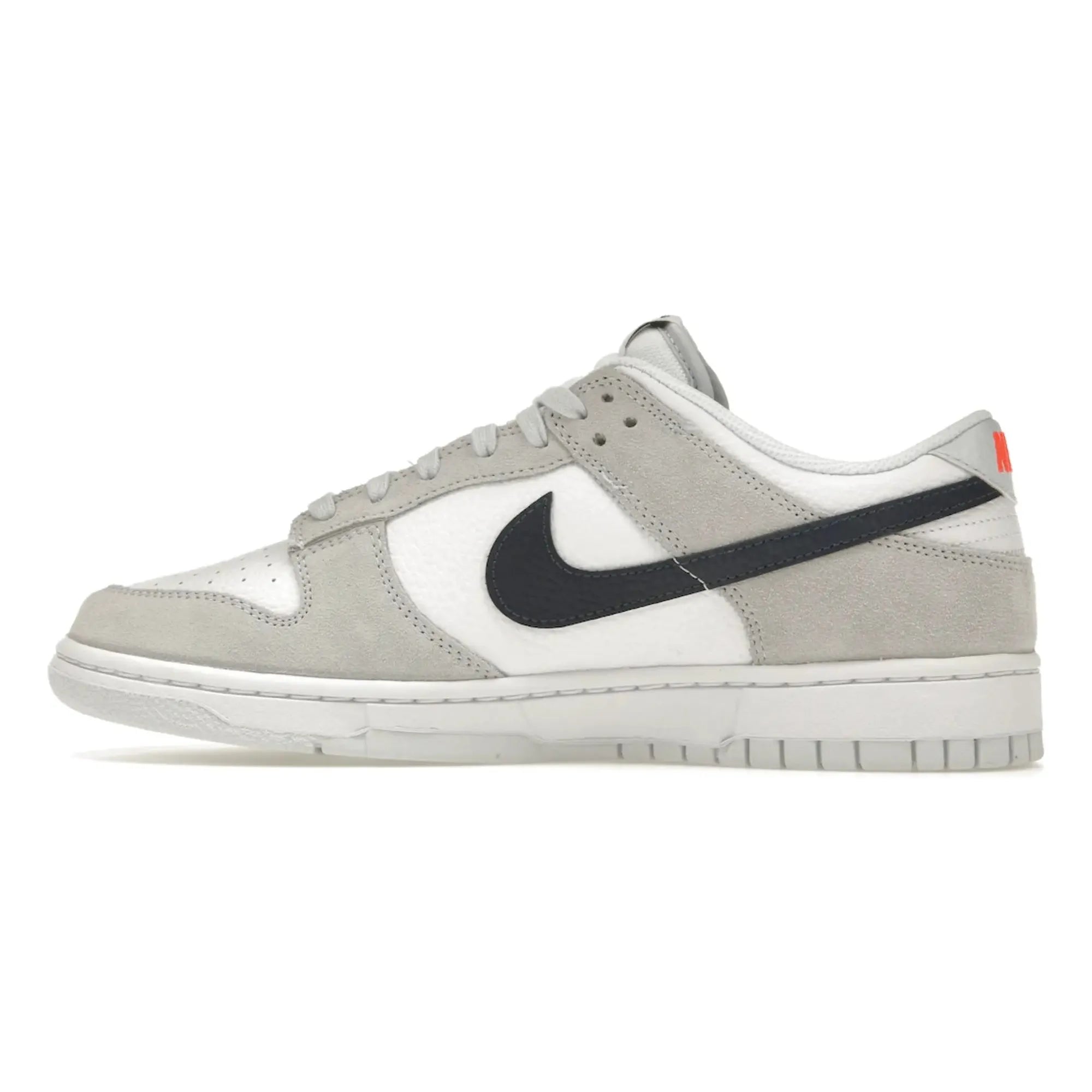 Nike Dunk Low "White Grey Navy Aqua Mini Swoosh" - street-bill.dk