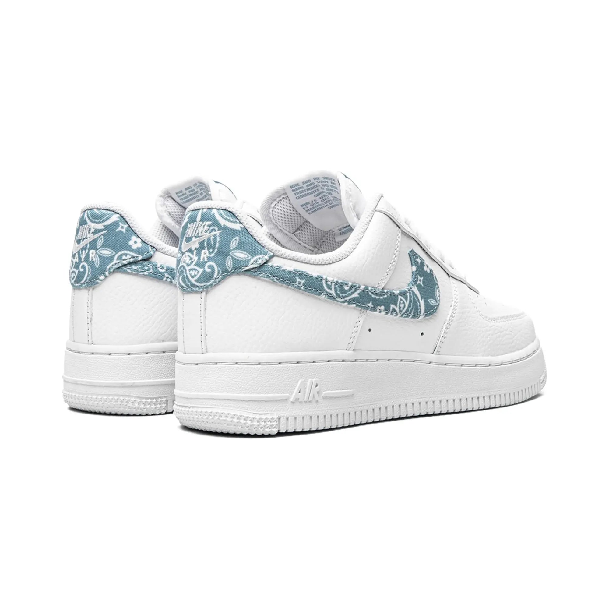 Nike Air Force 1 "Blue Paisley" - street-bill.dk