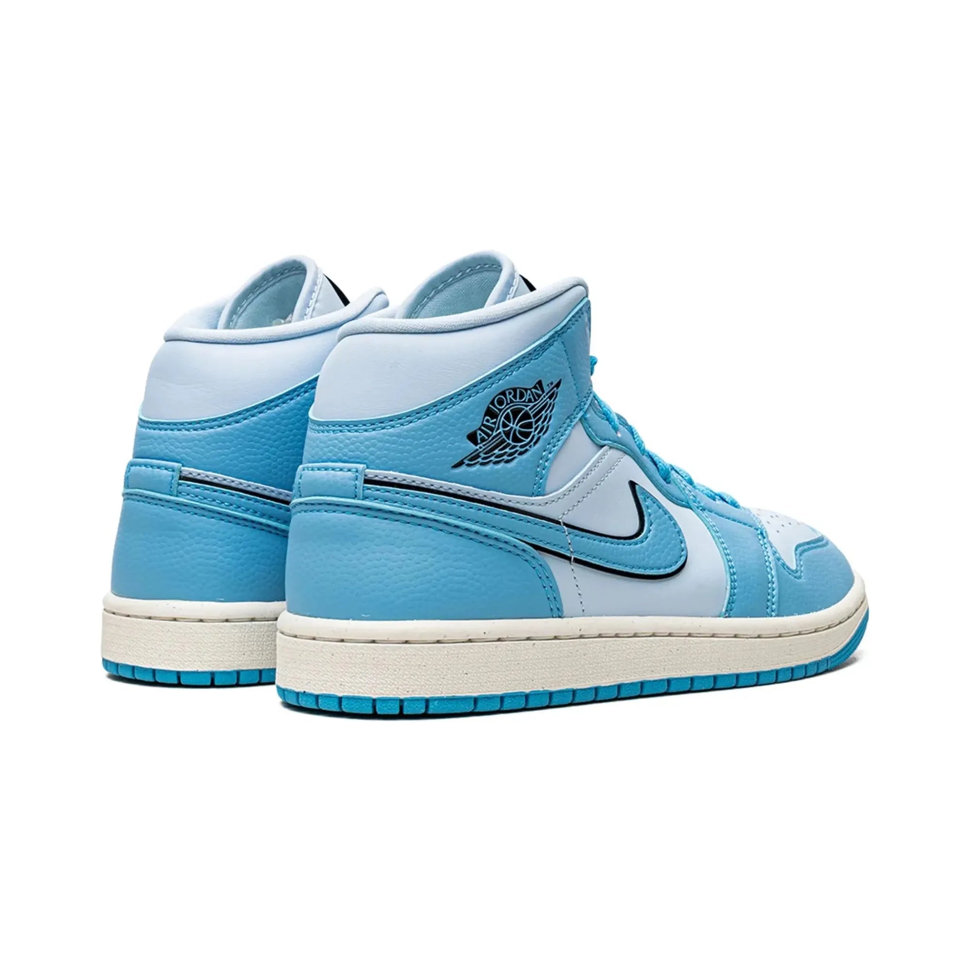 Nike Air Jordan 1 Mid "Ice Blue" - street-bill.dk