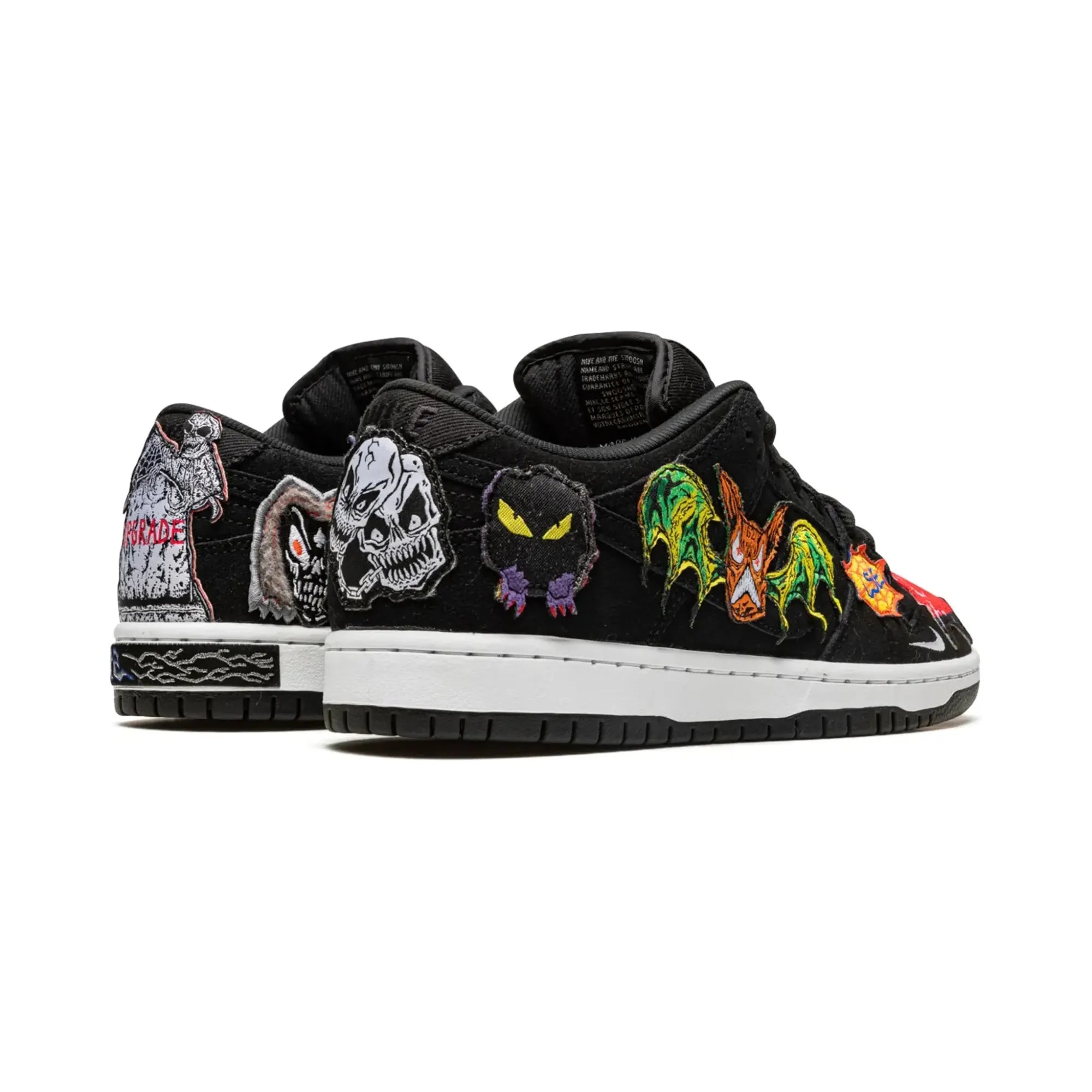 Nike Dunk Low SB X Neckface "Black" - street-bill.dk