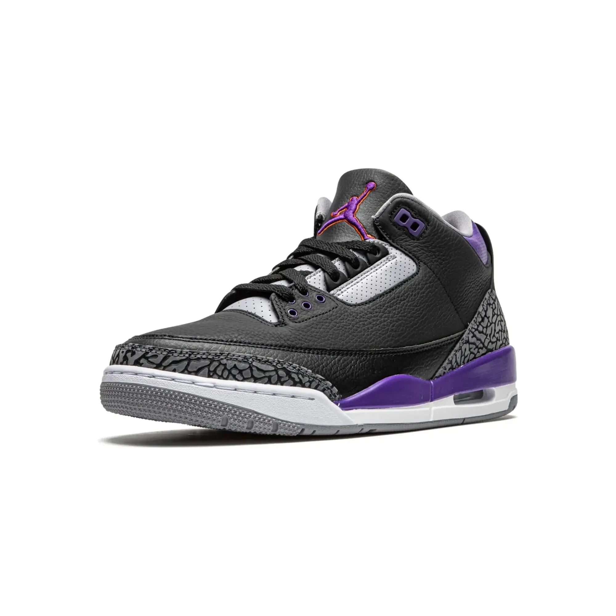 Nike Air Jordan 3 Retro "Black Court Purple" - street-bill.dk