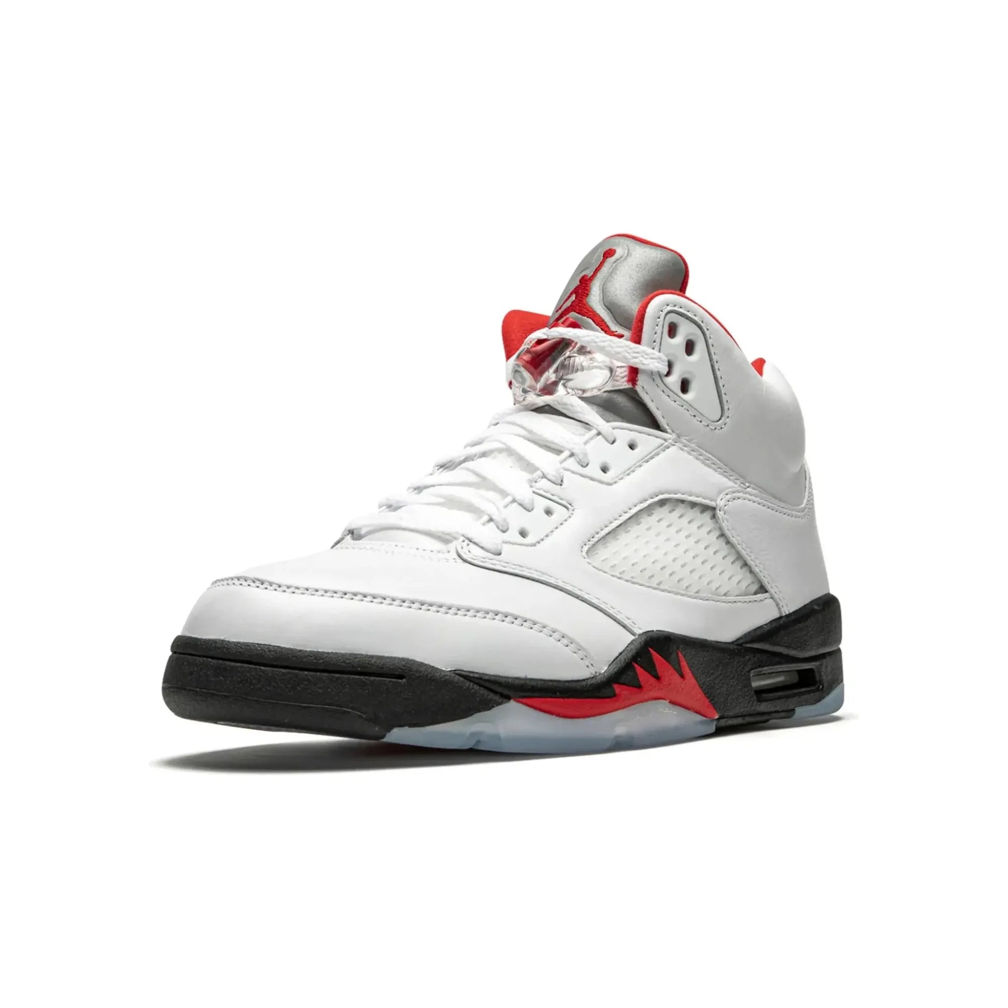 Nike Air Jordan 5 Retro "Fire Red Silver Tongue" - street-bill.dk