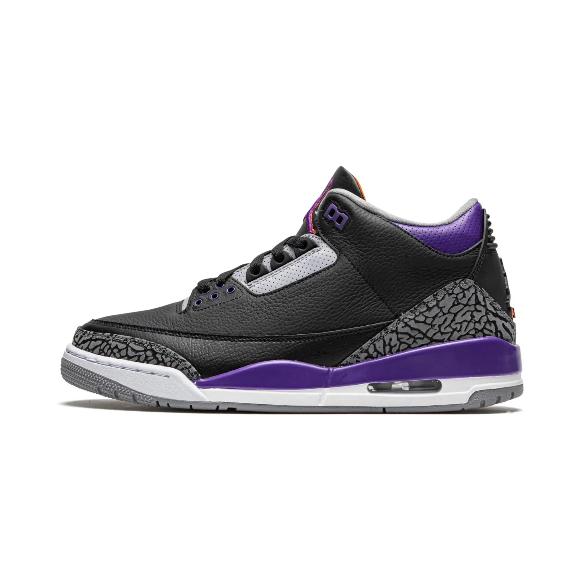 Nike Air Jordan 3 Retro "Black Court Purple" - street-bill.dk
