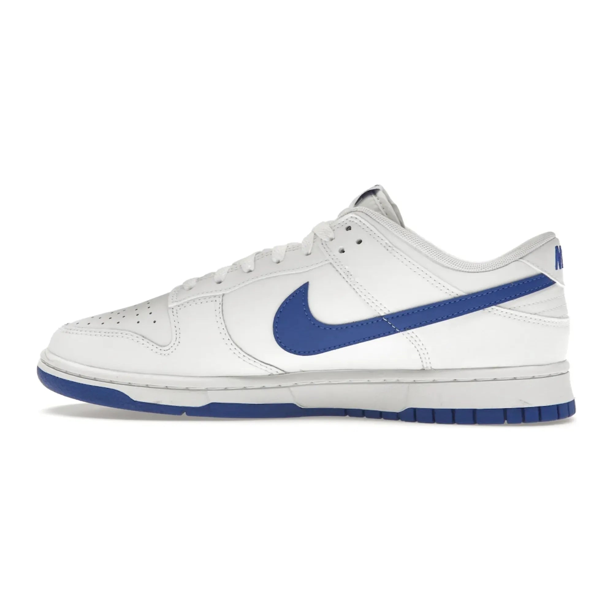 Nike Dunk Low "White Hyper Royal" - street-bill.dk